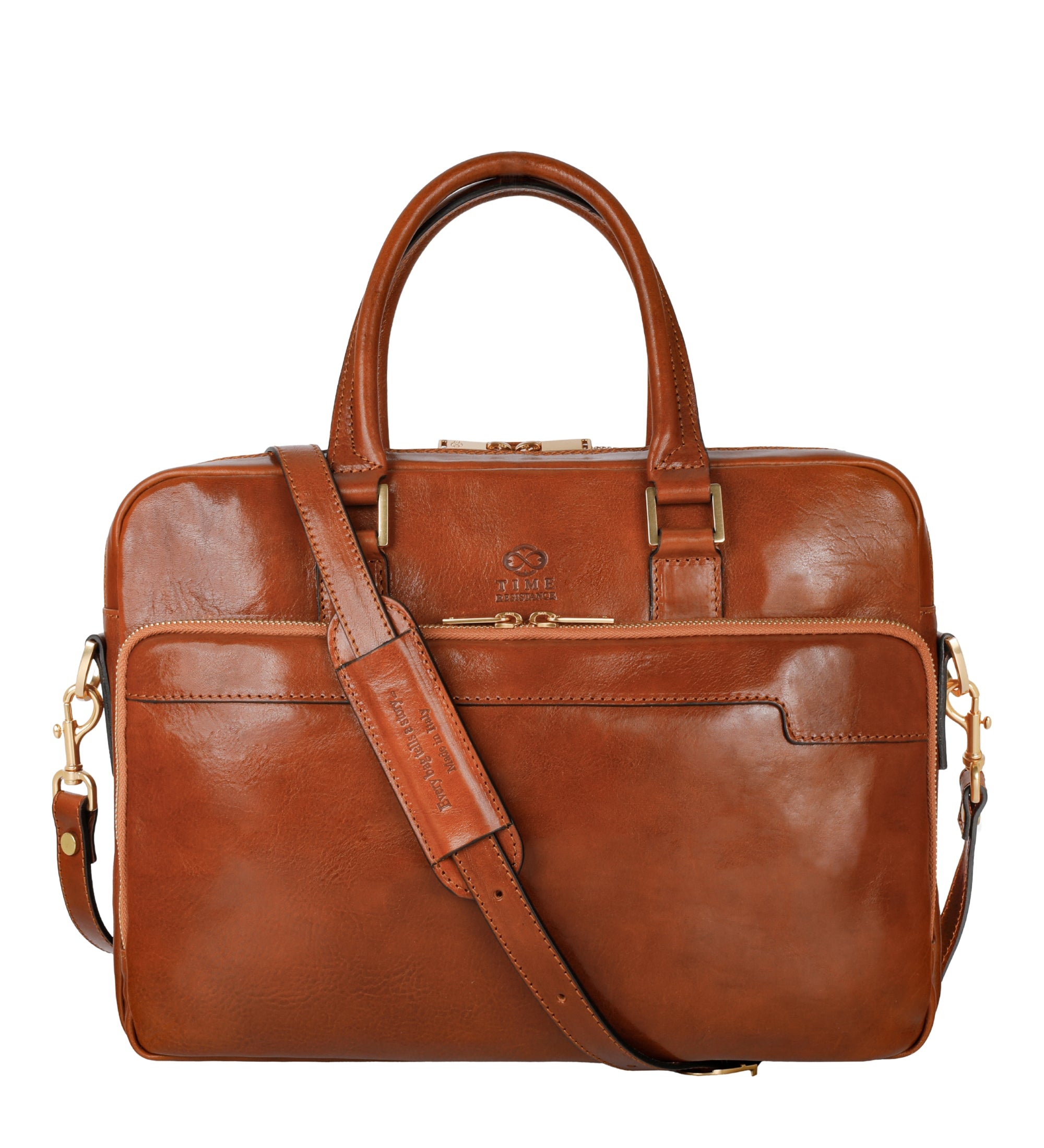 Leren aktetas laptoptas voor dames - Orlando