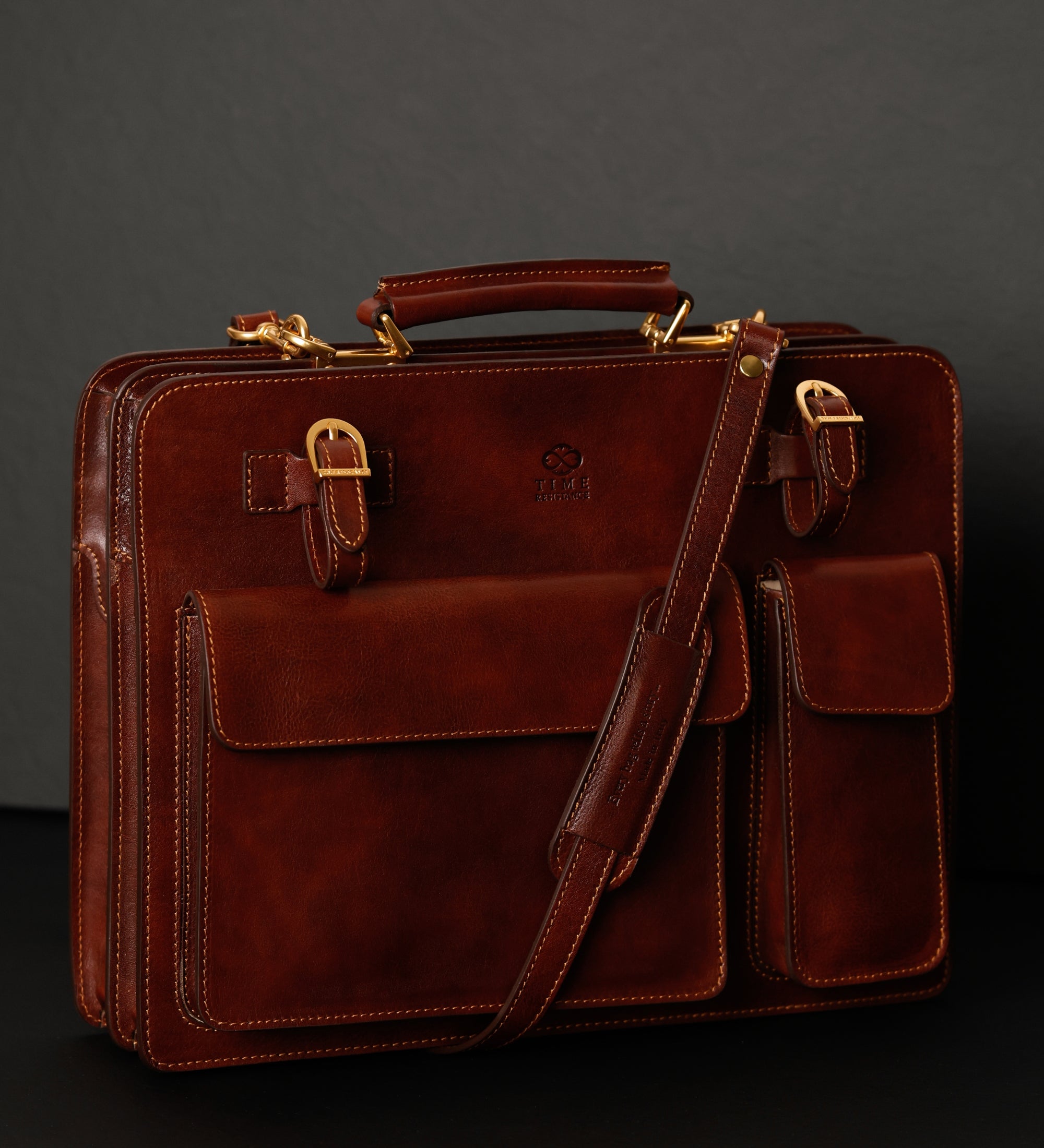 Leren satchel tas aktetas - The Prophet