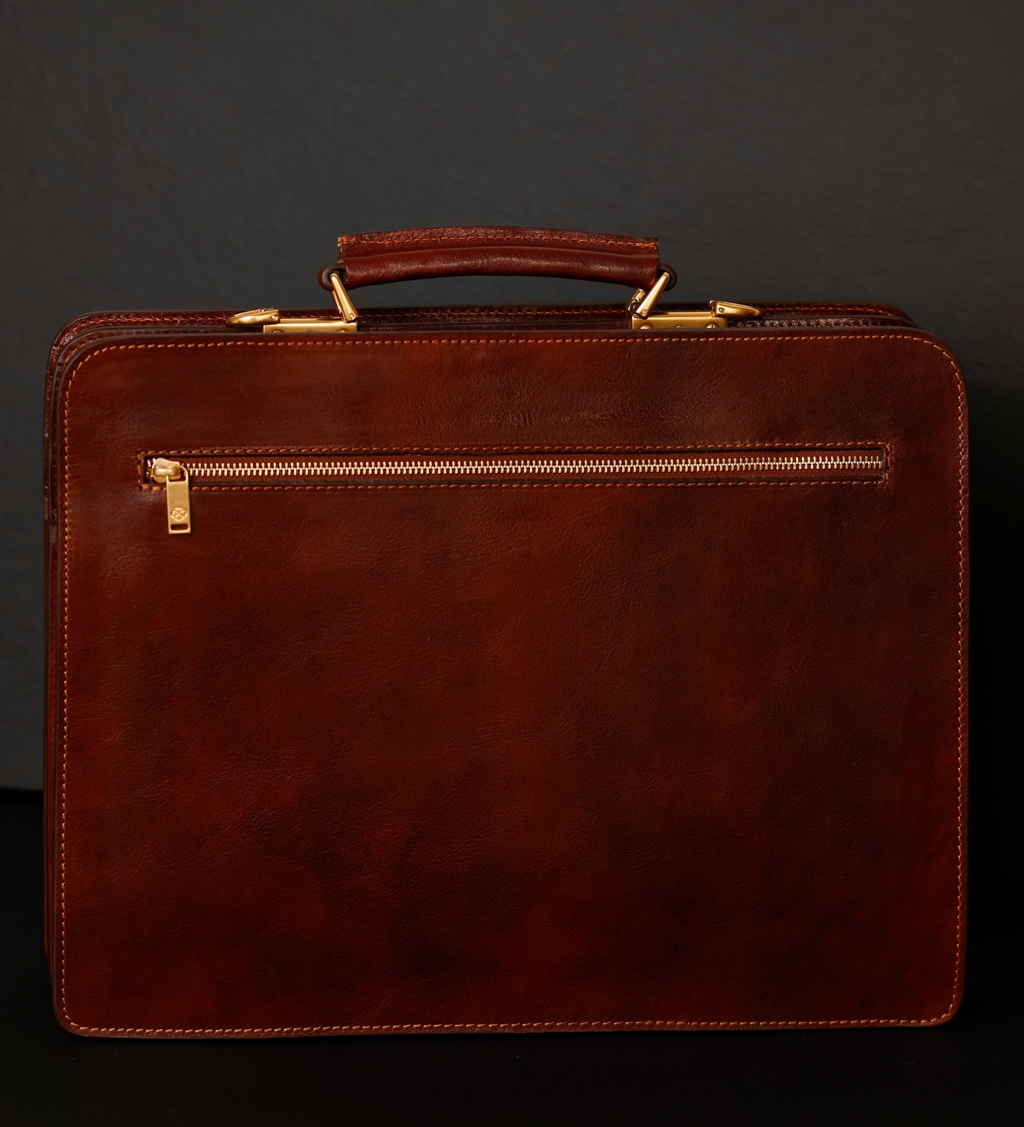 Leren satchel tas aktetas - The Prophet