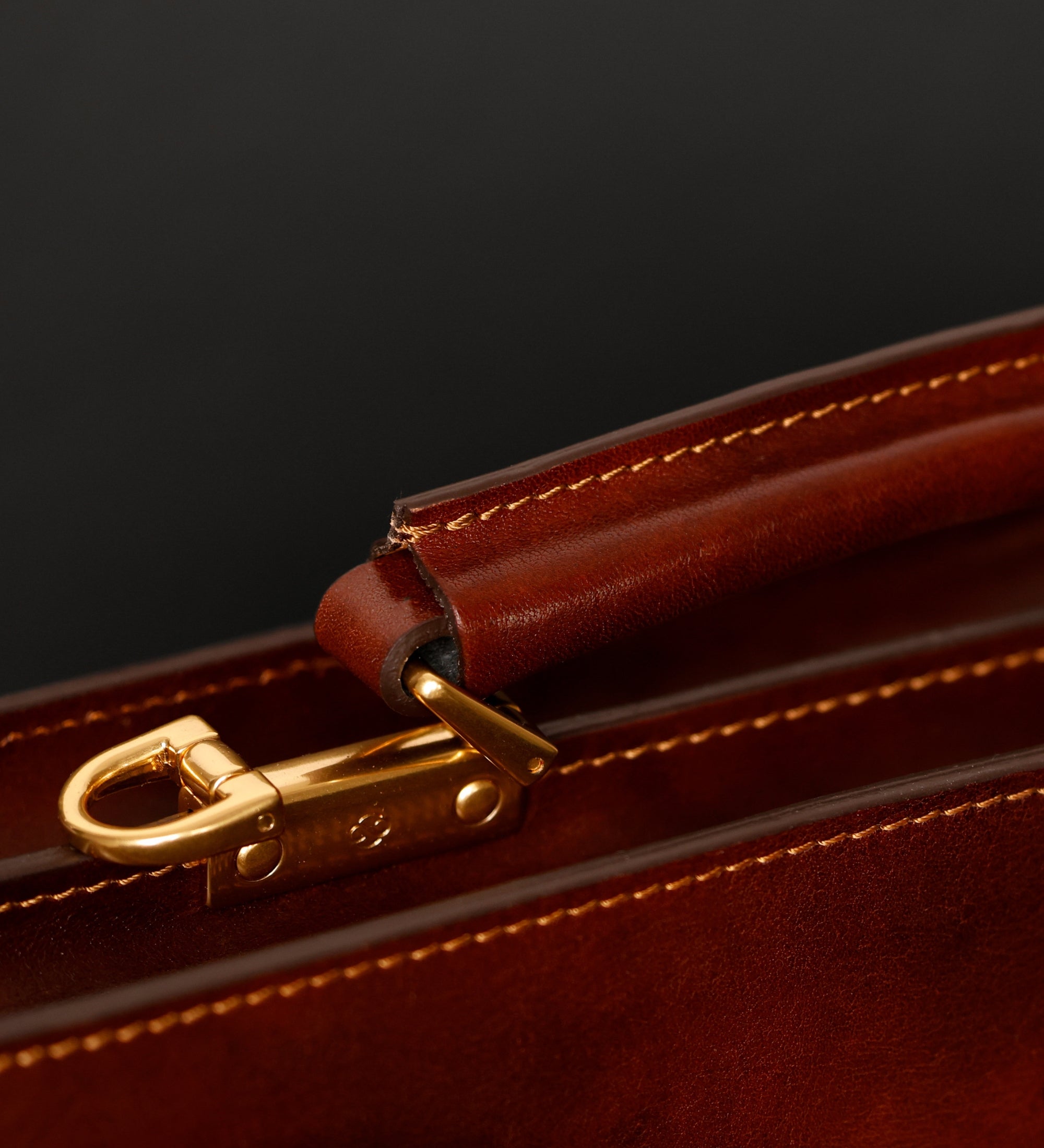 Leren satchel tas aktetas - The Prophet