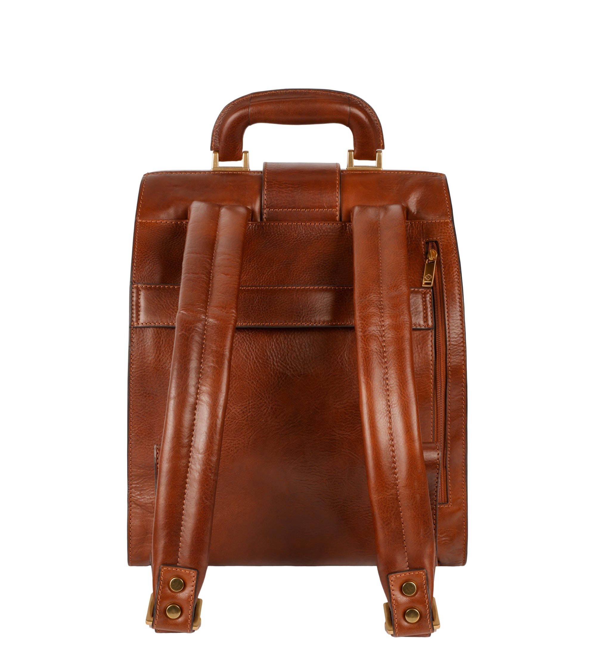 Leren rugtas - A Brief Story of Time