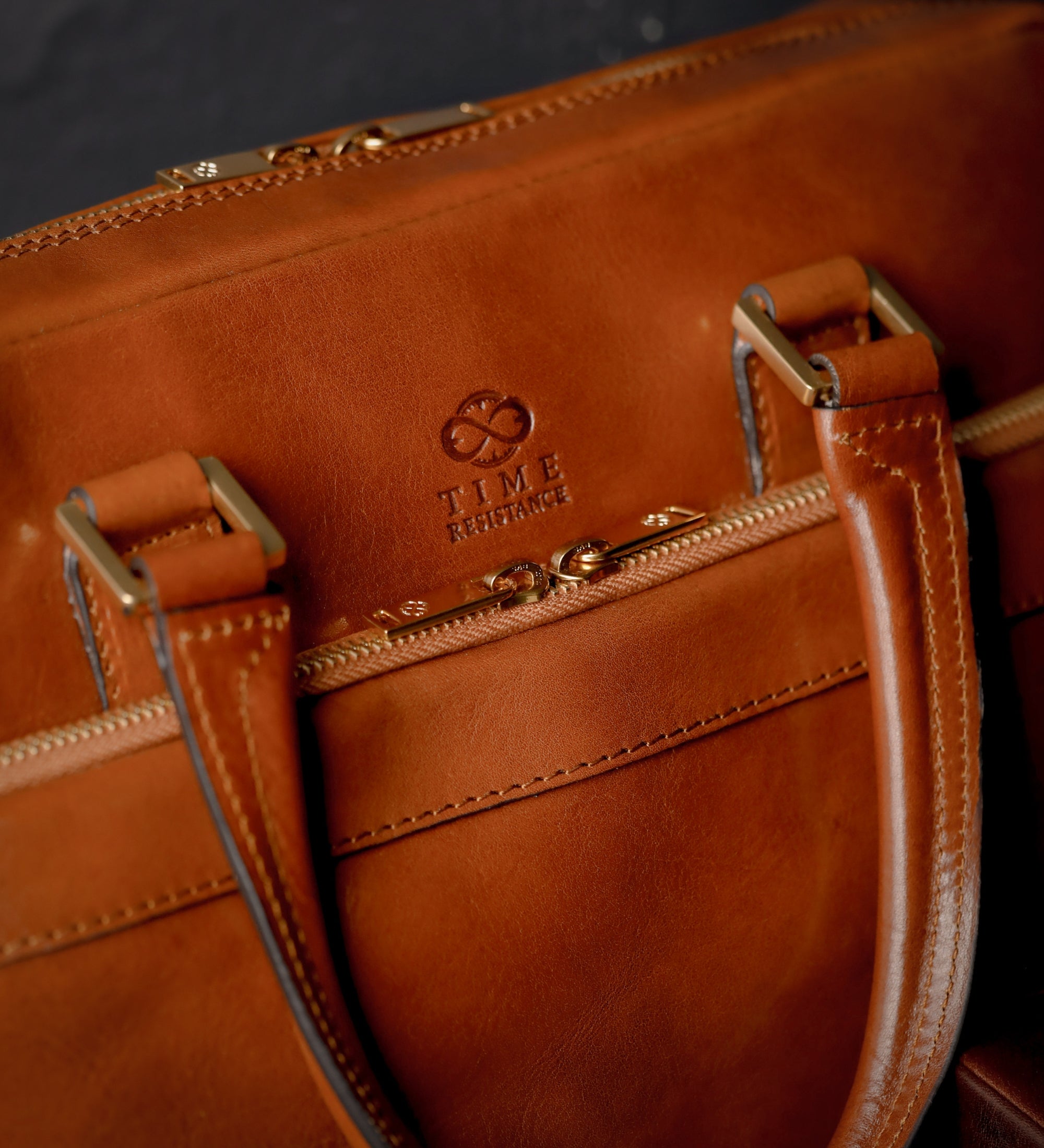 Leren aktetas laptoptas voor dames - Orlando