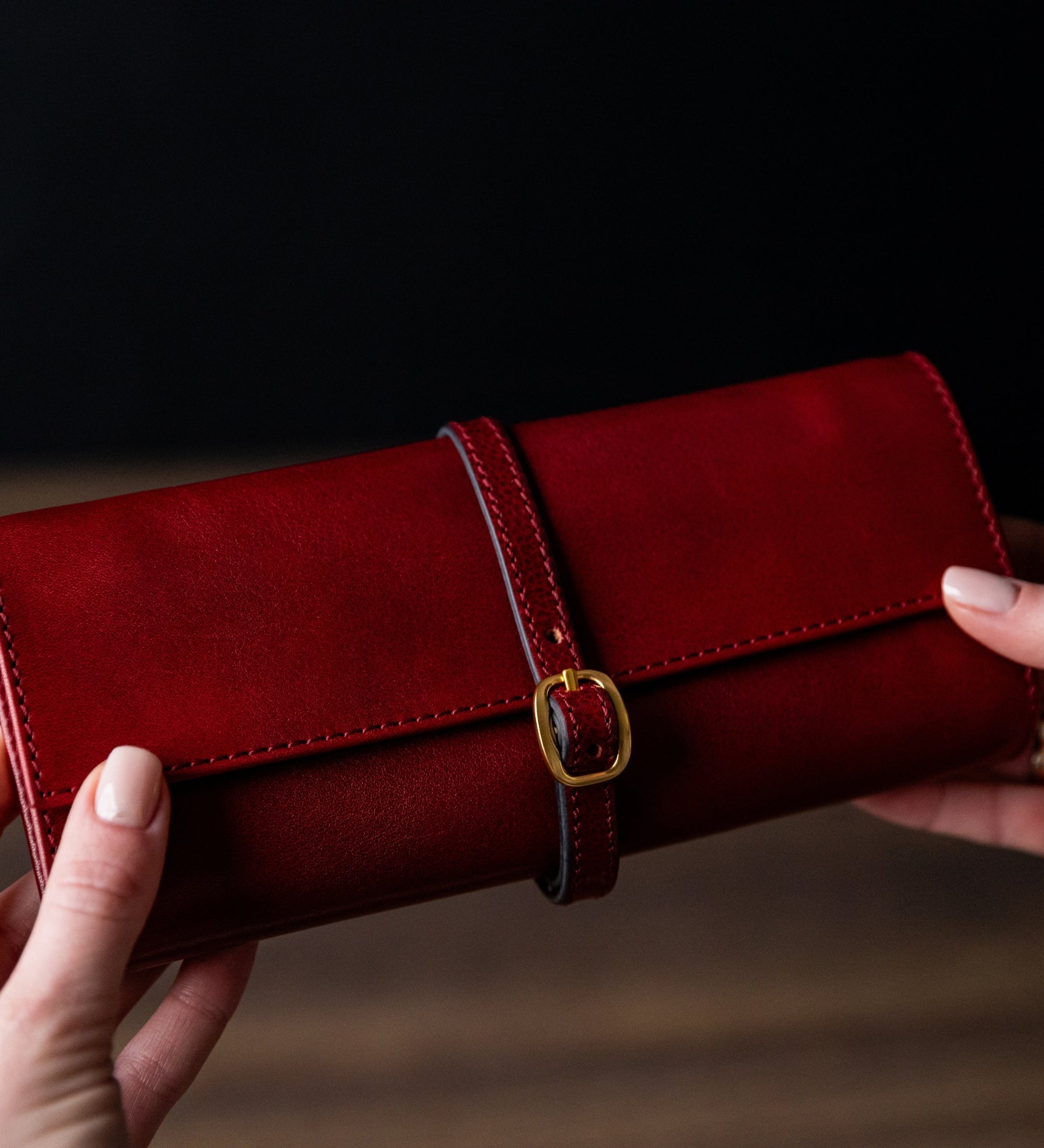 Leren sieraden reiskistje voor dames - Madame Bovary