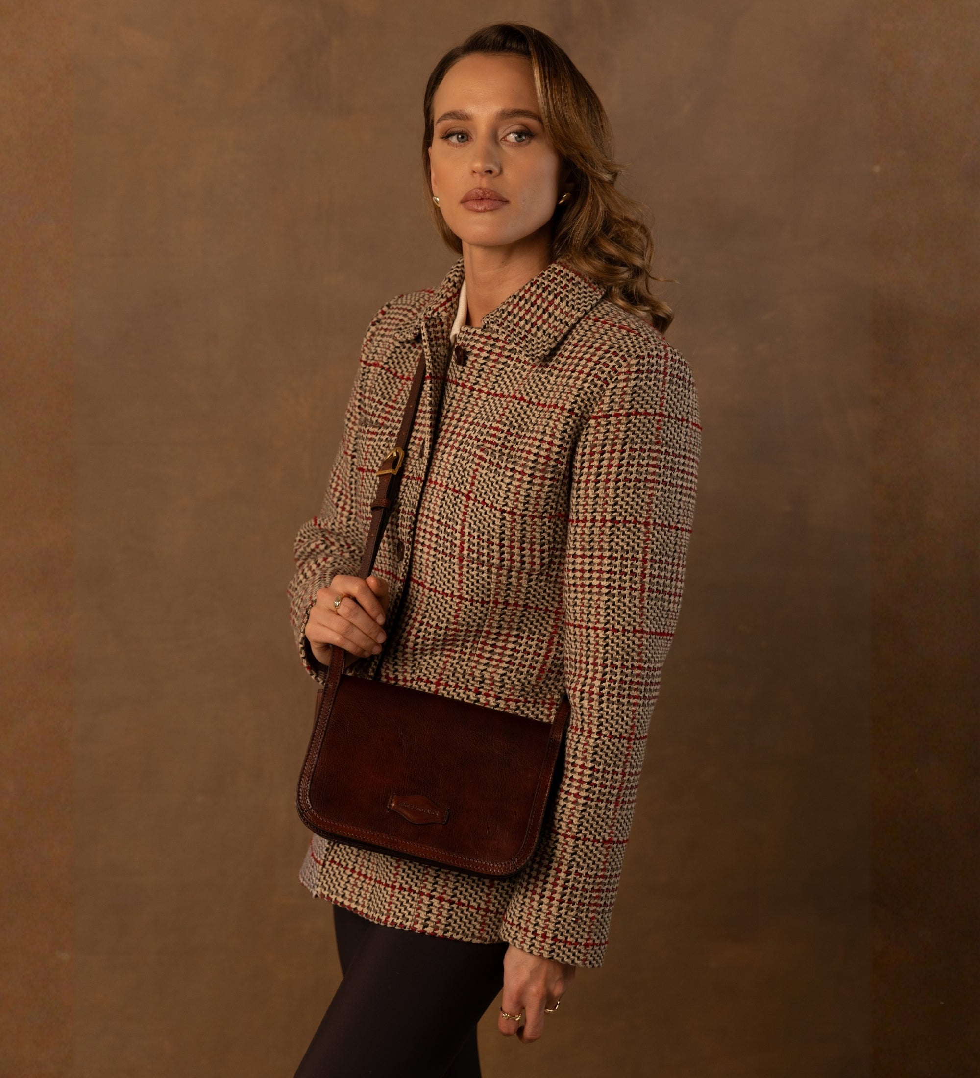 Leren crossbodytas voor dames - Il Piacere