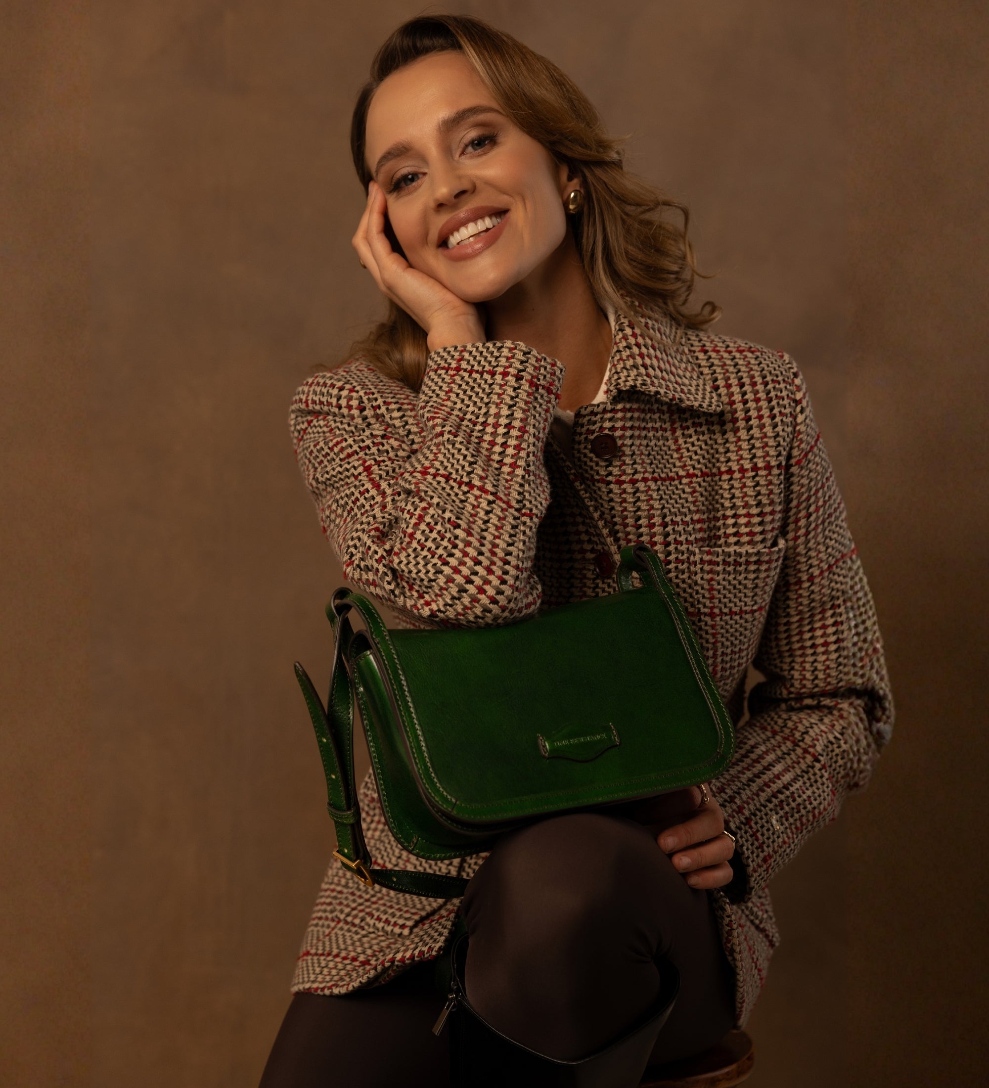 Leren crossbodytas voor dames - Il Piacere