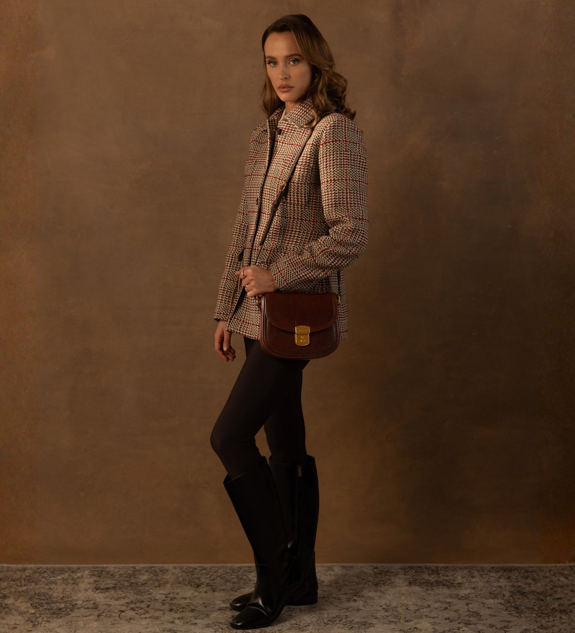 Leren zadeltas voor dames - Secrets