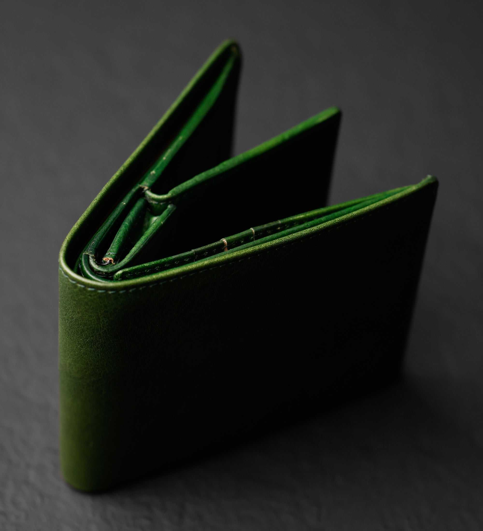 Leren bifold portemonnee - Daniel