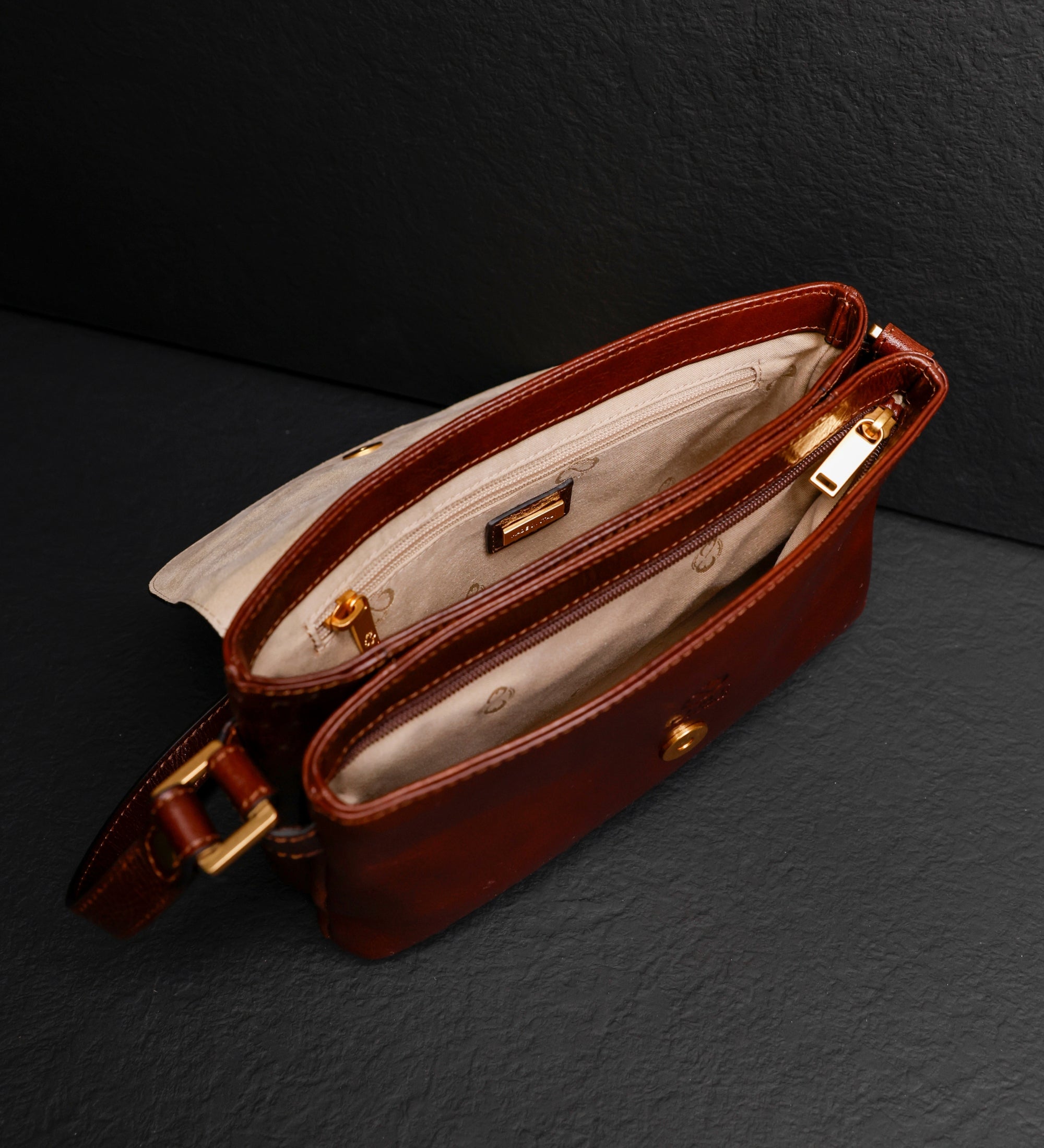 Leren crossbodytas voor dames - Sophie's Choice