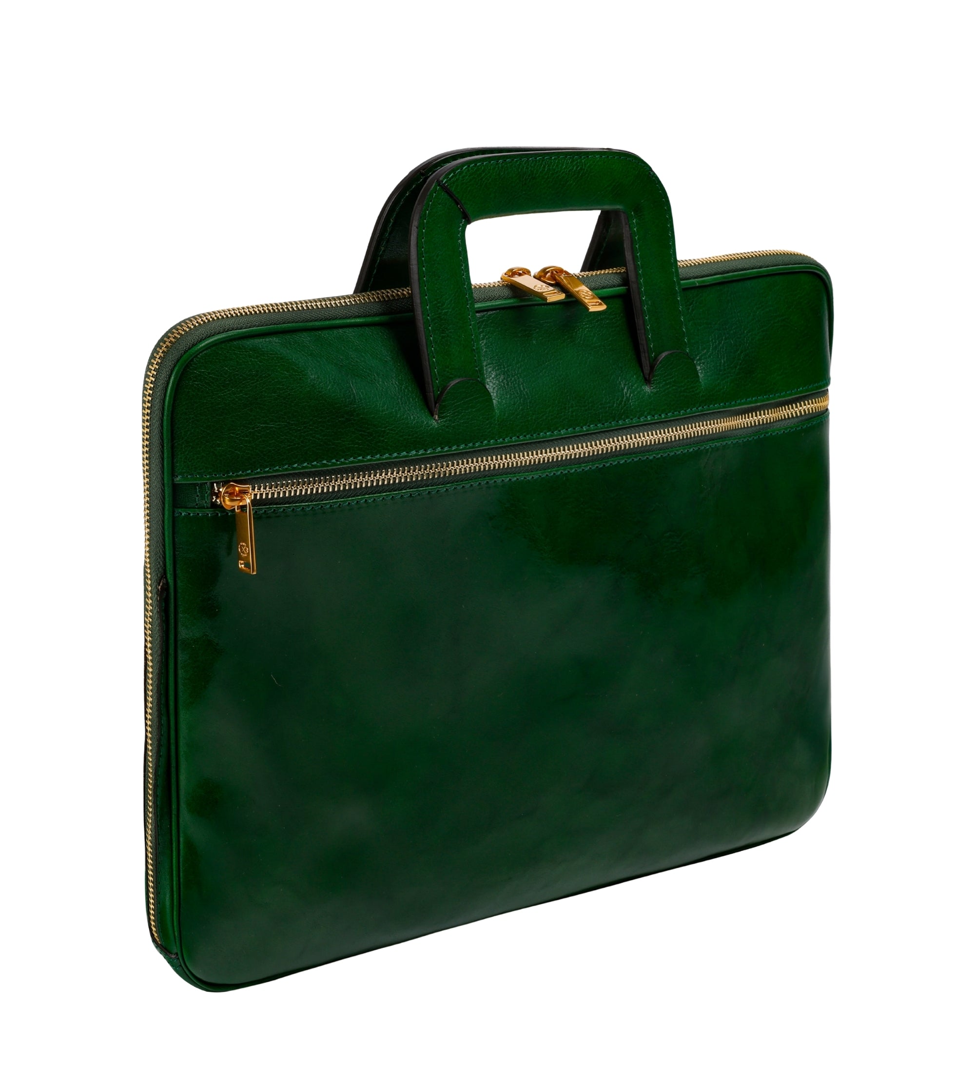 Leren aktetas laptoptas voor dames - Brave New World
