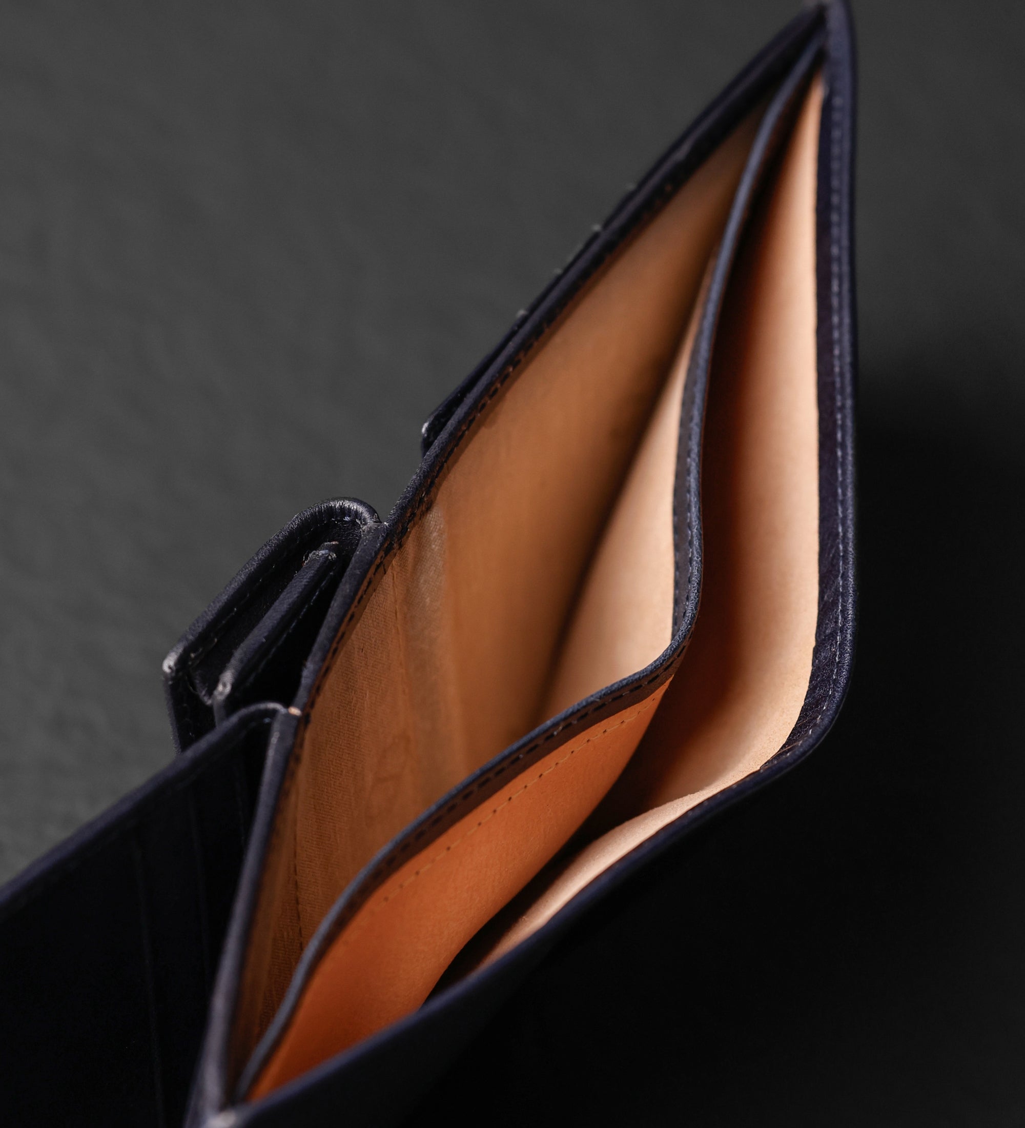 Leren bifold portemonnee - Daniel