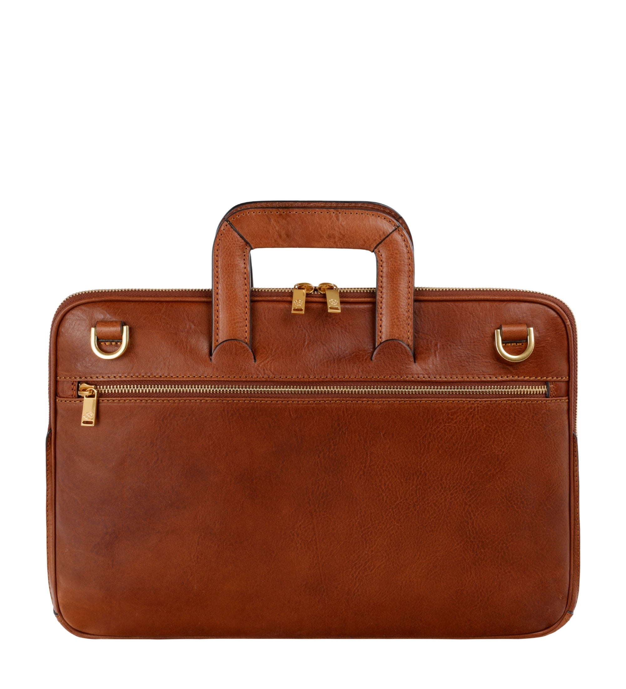 Leren aktetas laptoptas voor dames - Brave New World