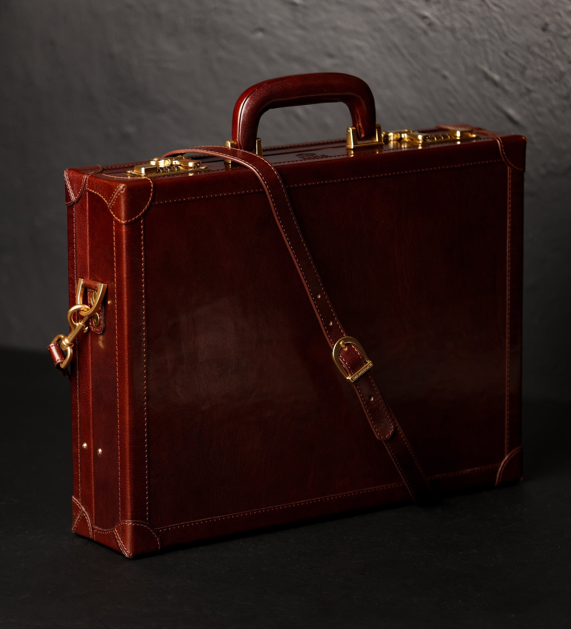 Leren attachékoffer aktetas - A Legacy