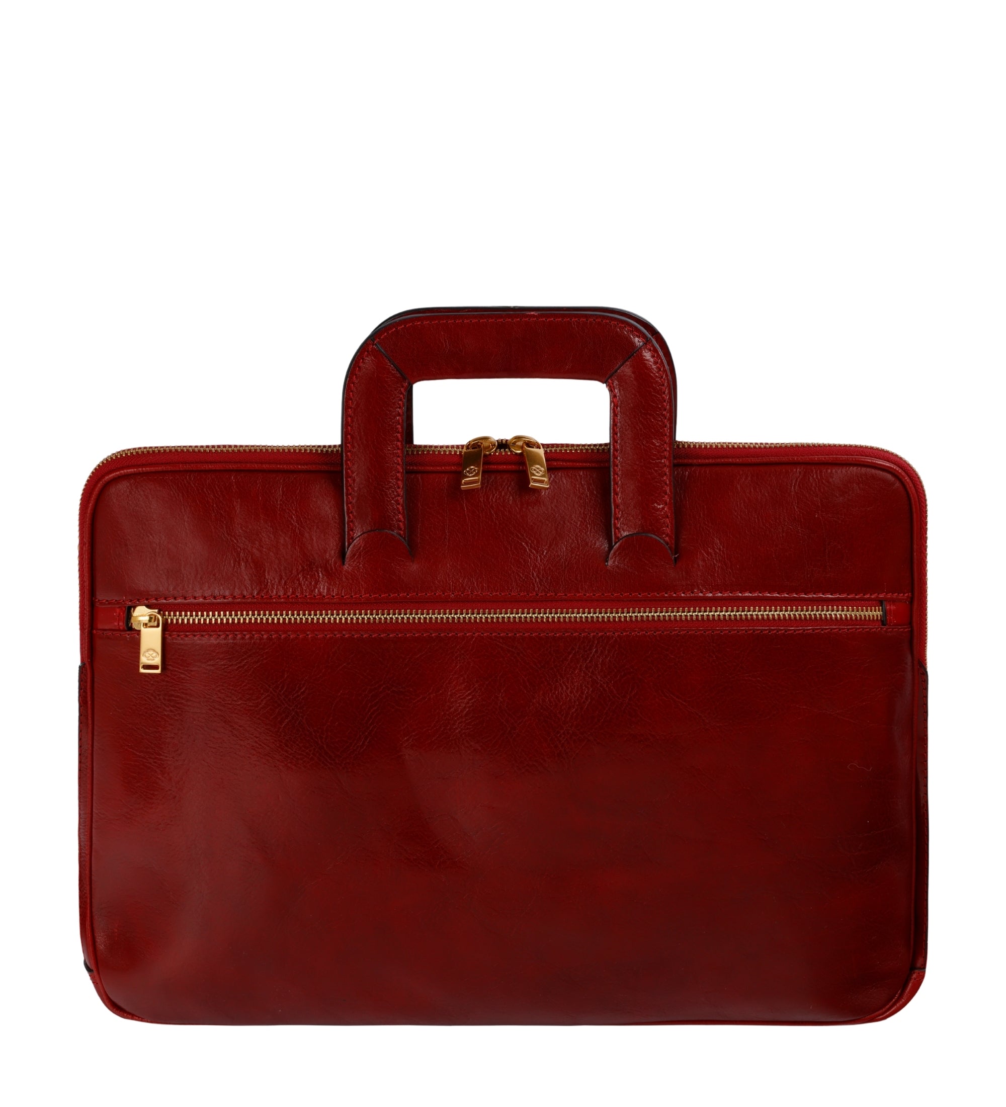 Leren aktetas laptoptas voor dames - Brave New World