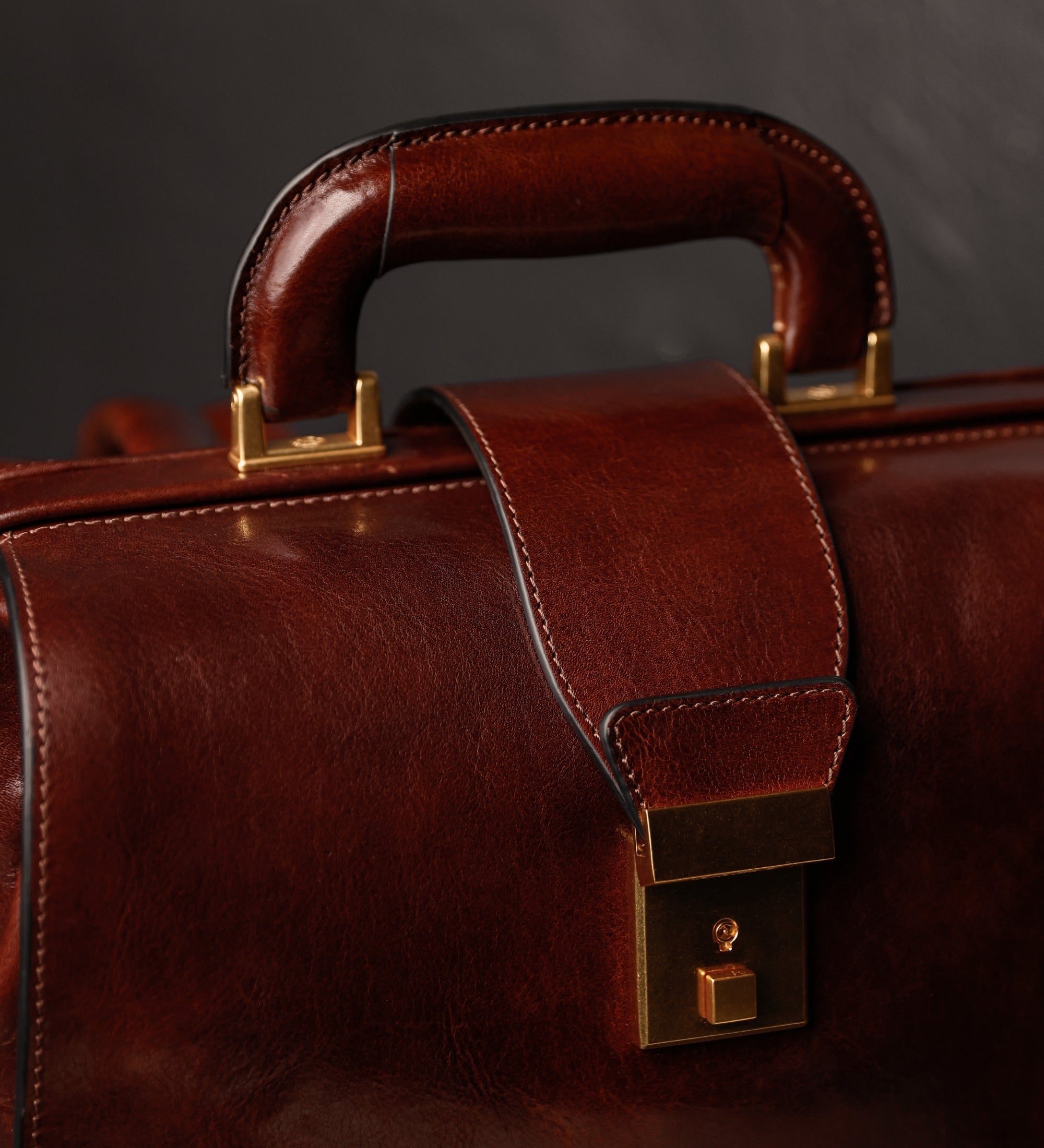 Leren rugtas - A Brief Story of Time