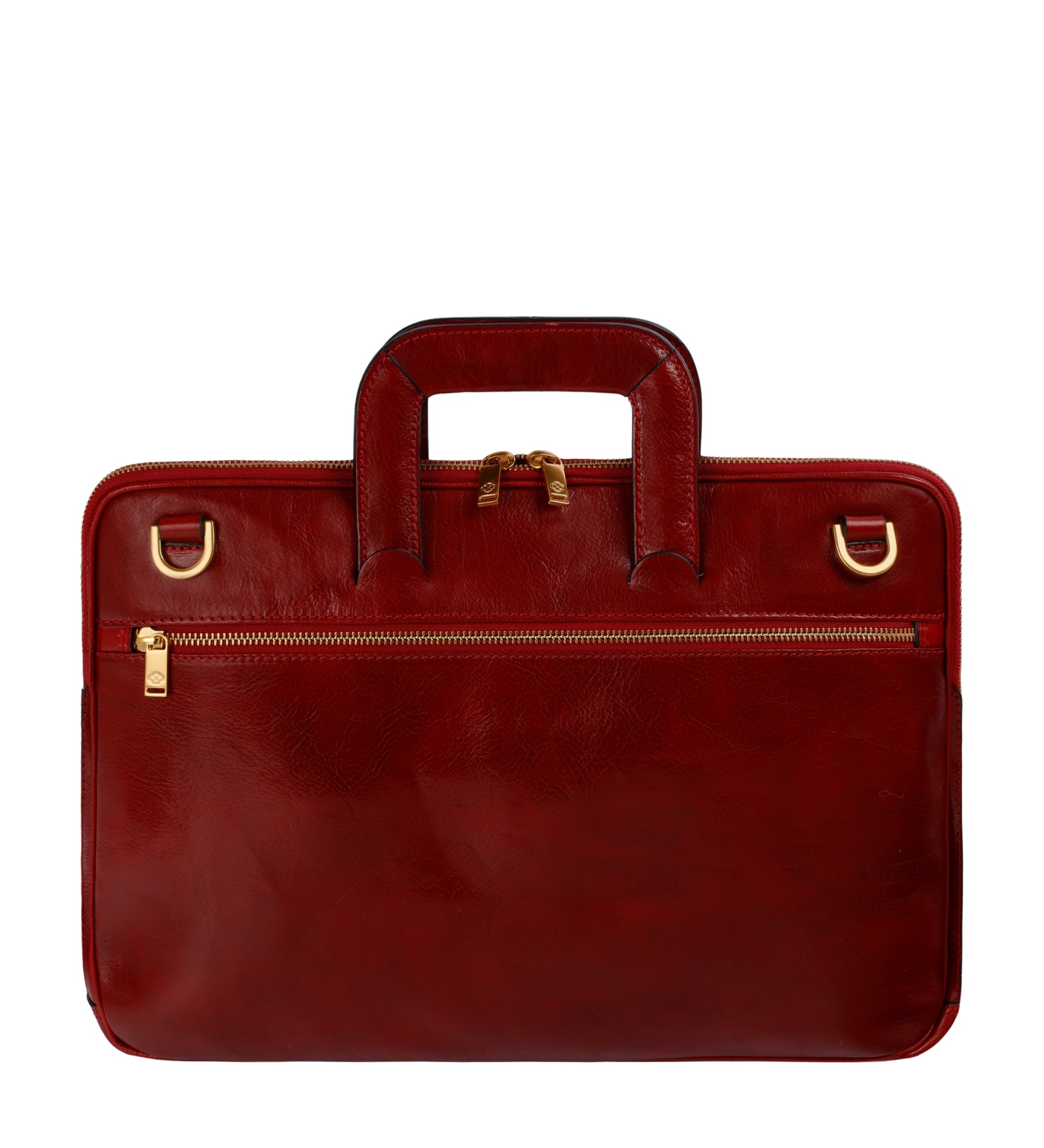 Leren aktetas laptoptas voor dames - Brave New World