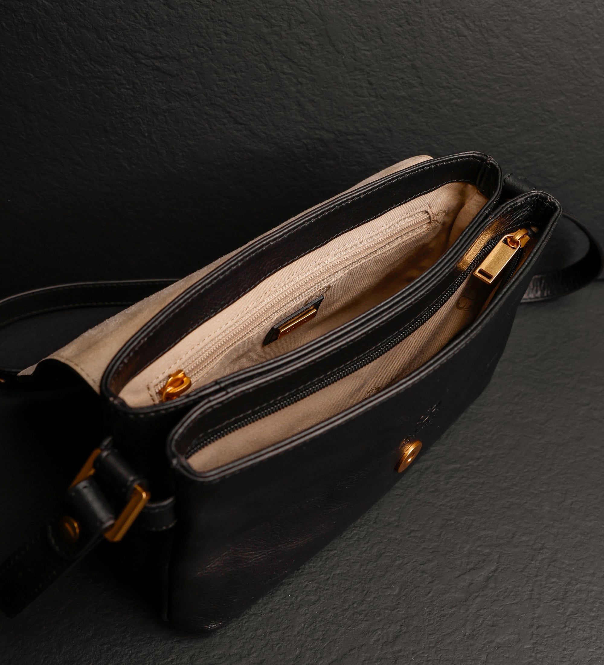 Leren crossbodytas voor dames - Sophie's Choice