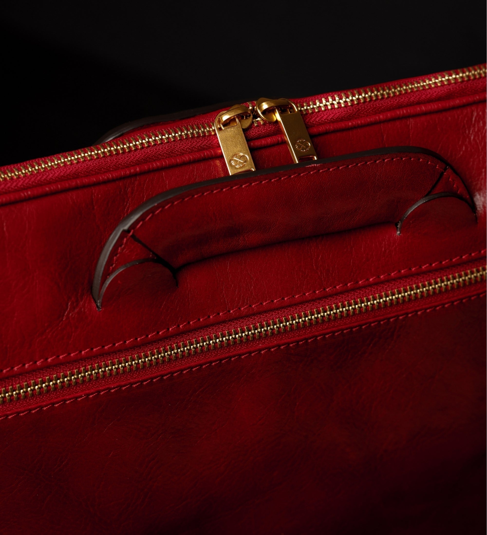 Leren aktetas laptoptas voor dames - Brave New World