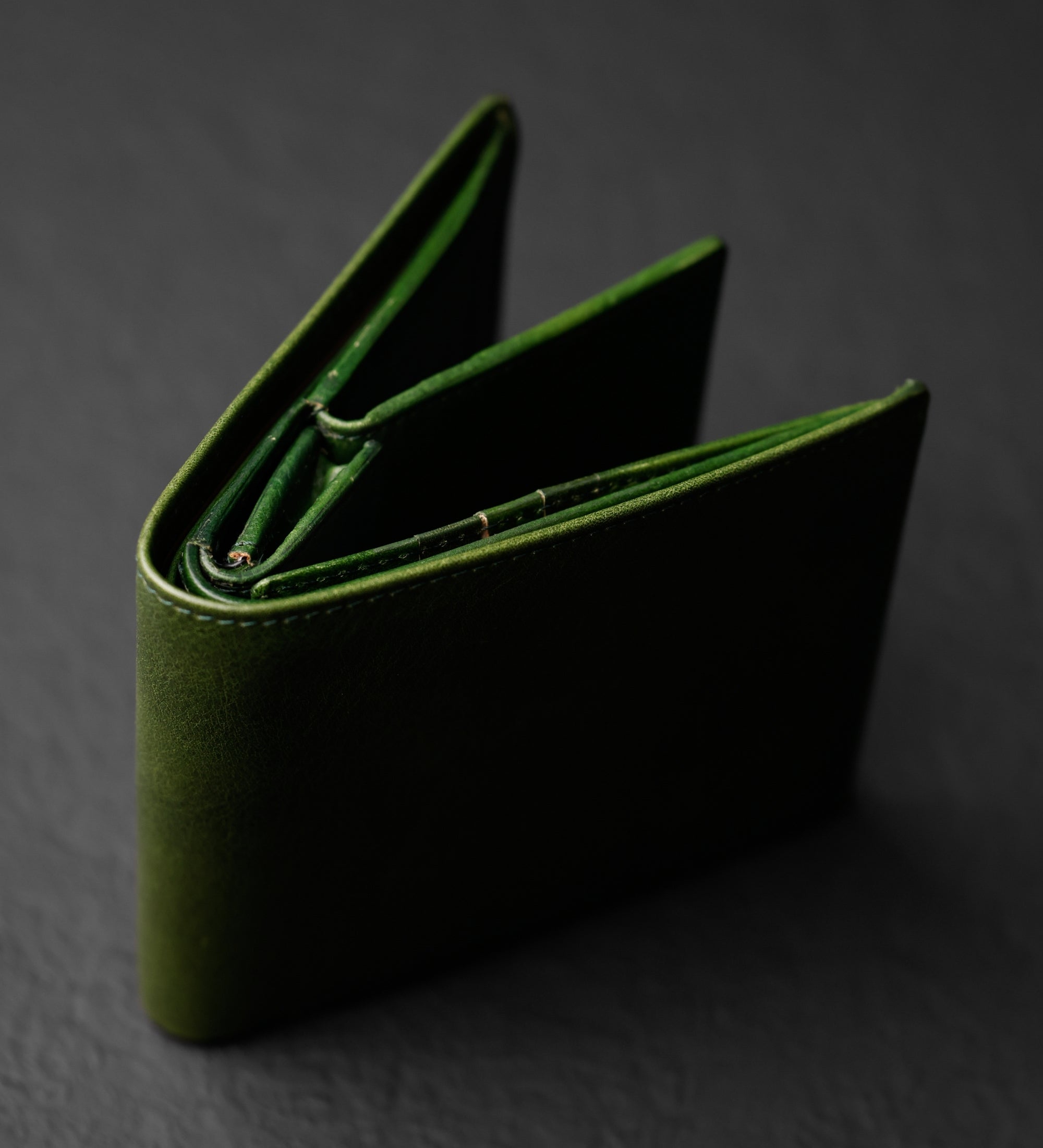 Leren bifold portemonnee - Daniel