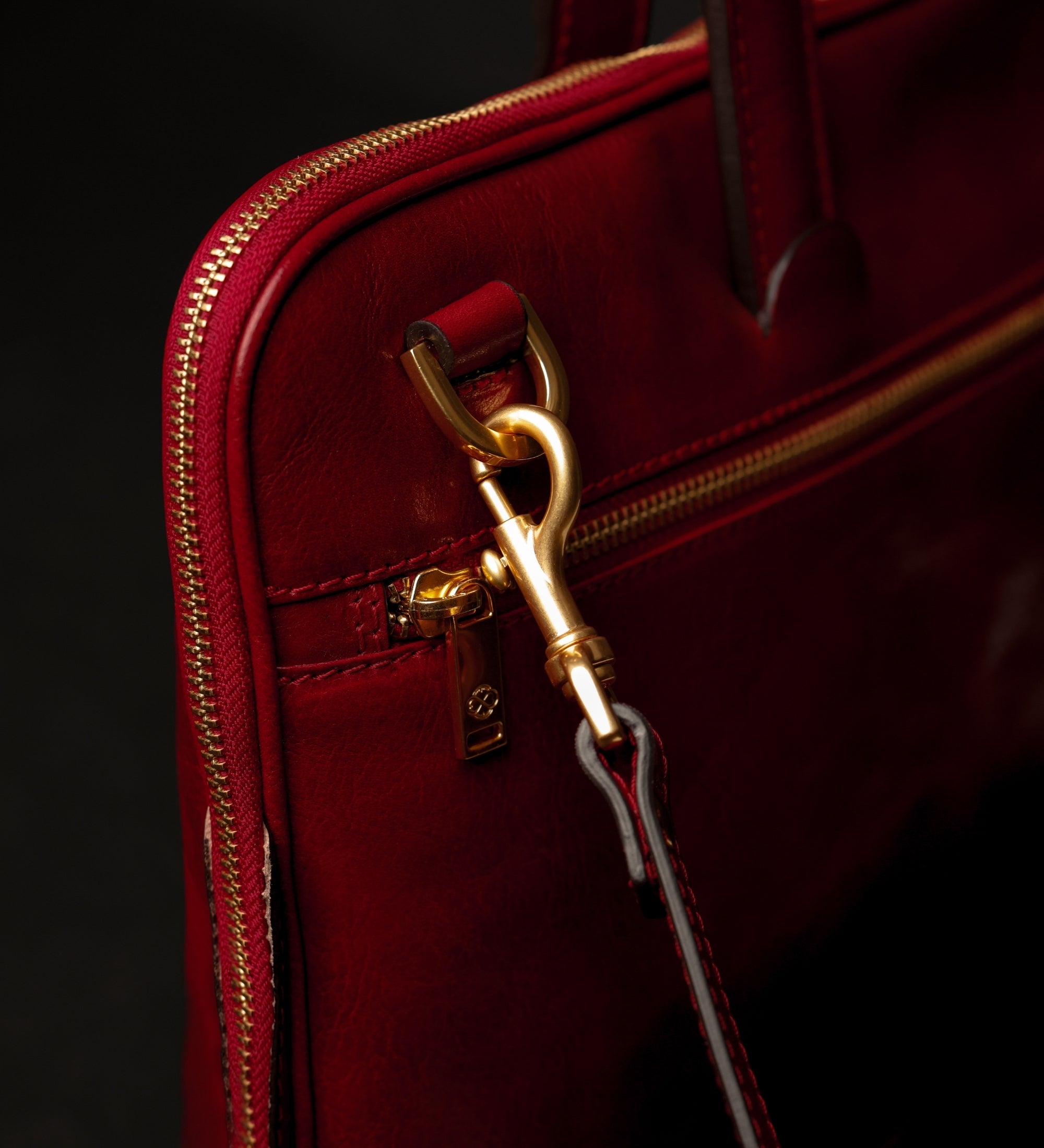 Leren aktetas laptoptas voor dames - Brave New World