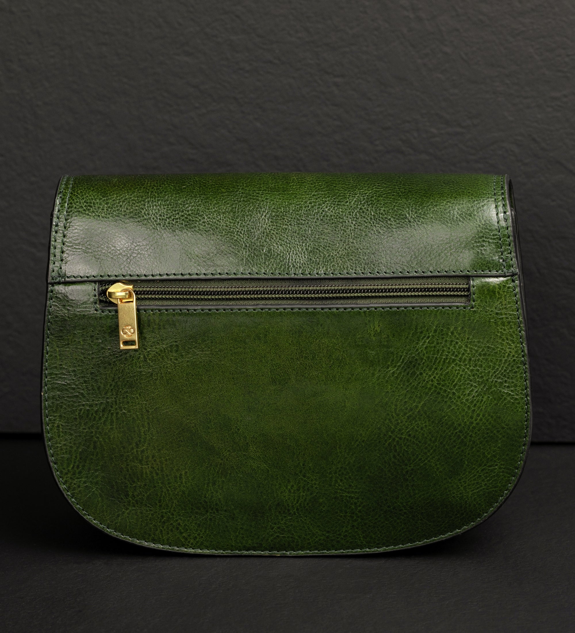 Leren zadeltas crossbodytas voor dames - Moonfleet