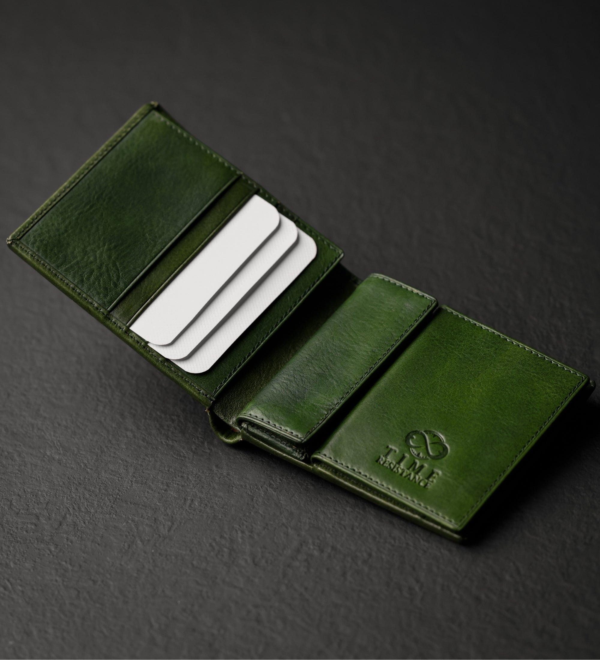 Leren bifold portemonnee - Daniel