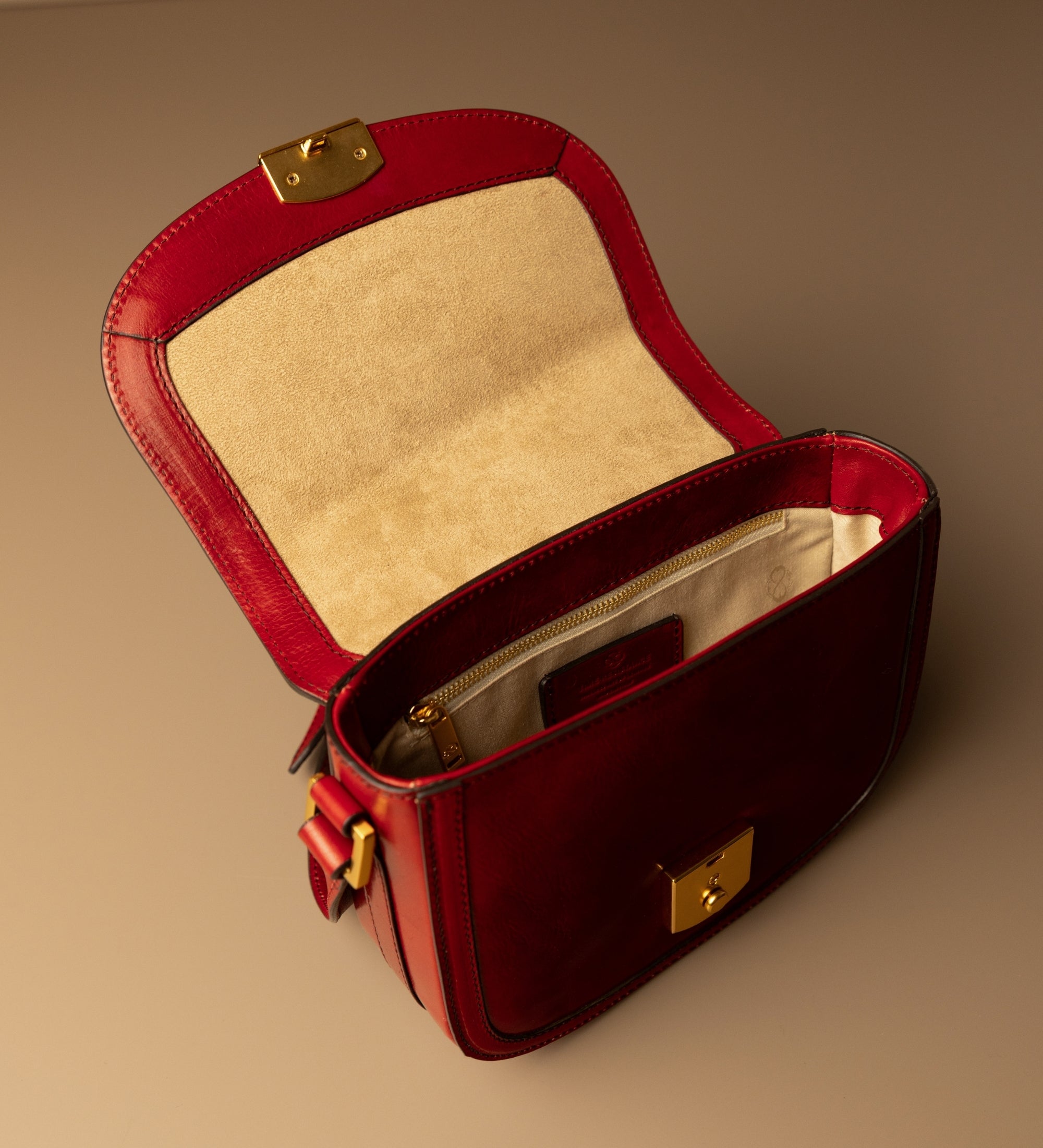 Leren zadeltas voor dames - Secrets