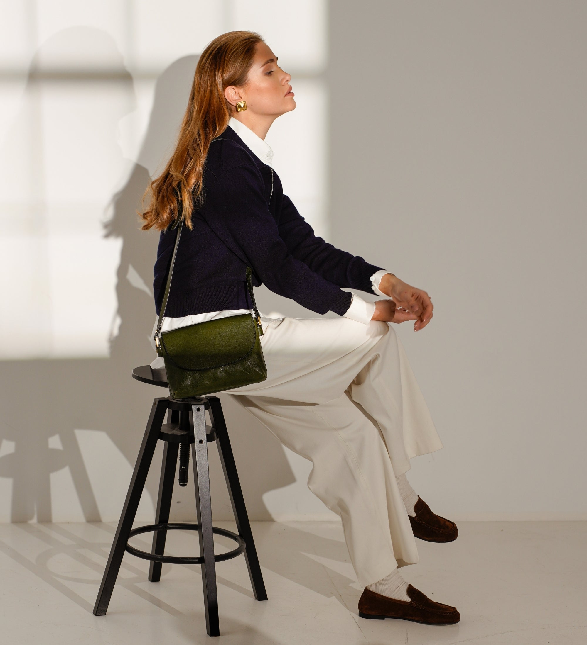 Leren crossbodytas voor dames - Sophie's Choice