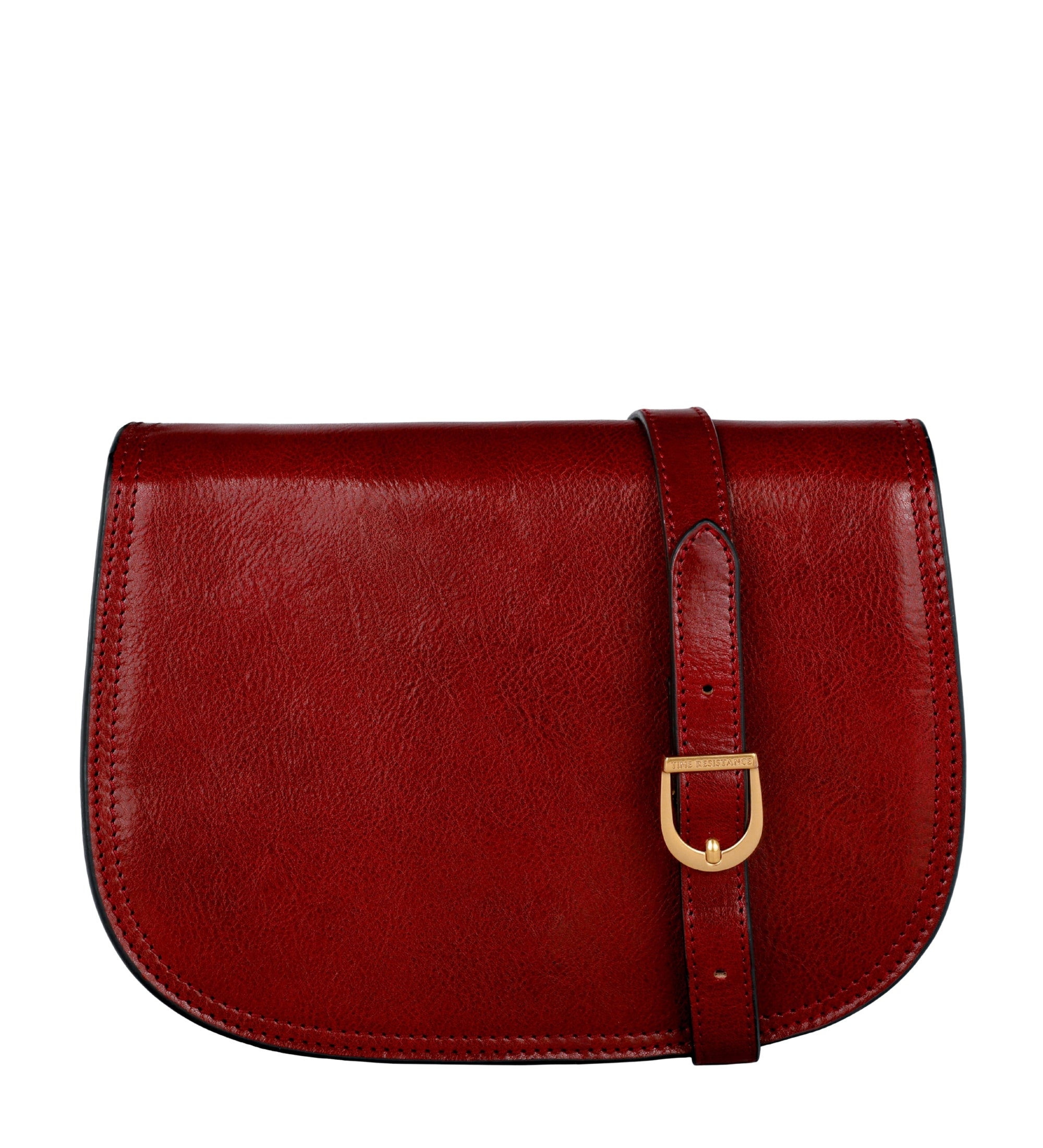 Leren zadeltas crossbodytas voor dames - Moonfleet