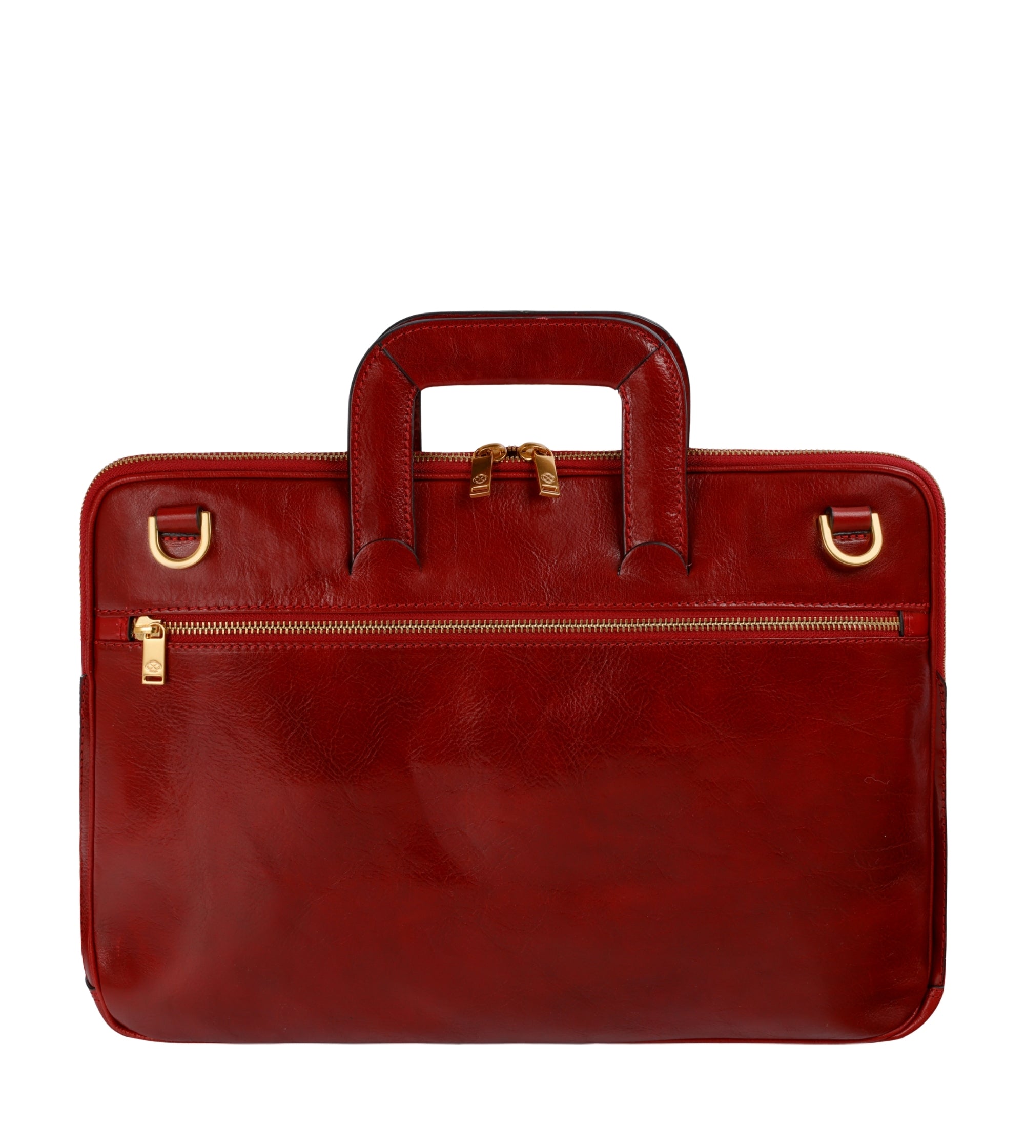 Leren aktetas laptoptas voor dames - Brave New World