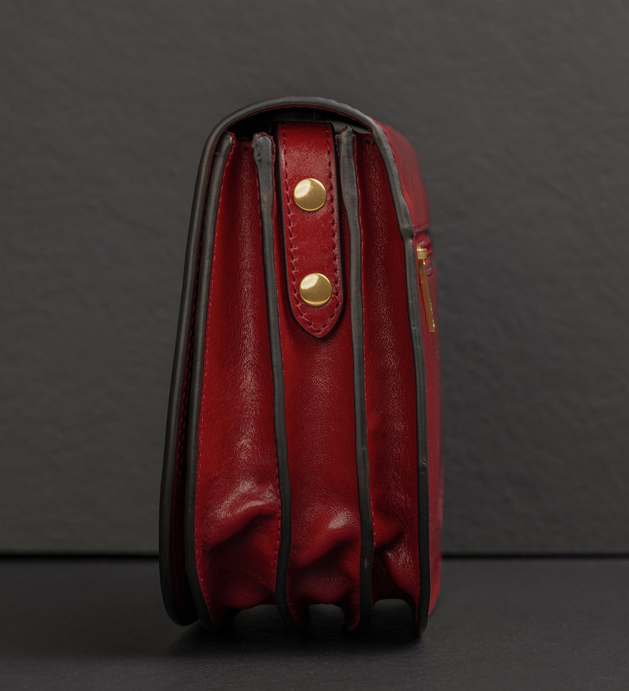 Leren zadeltas crossbodytas voor dames - Moonfleet