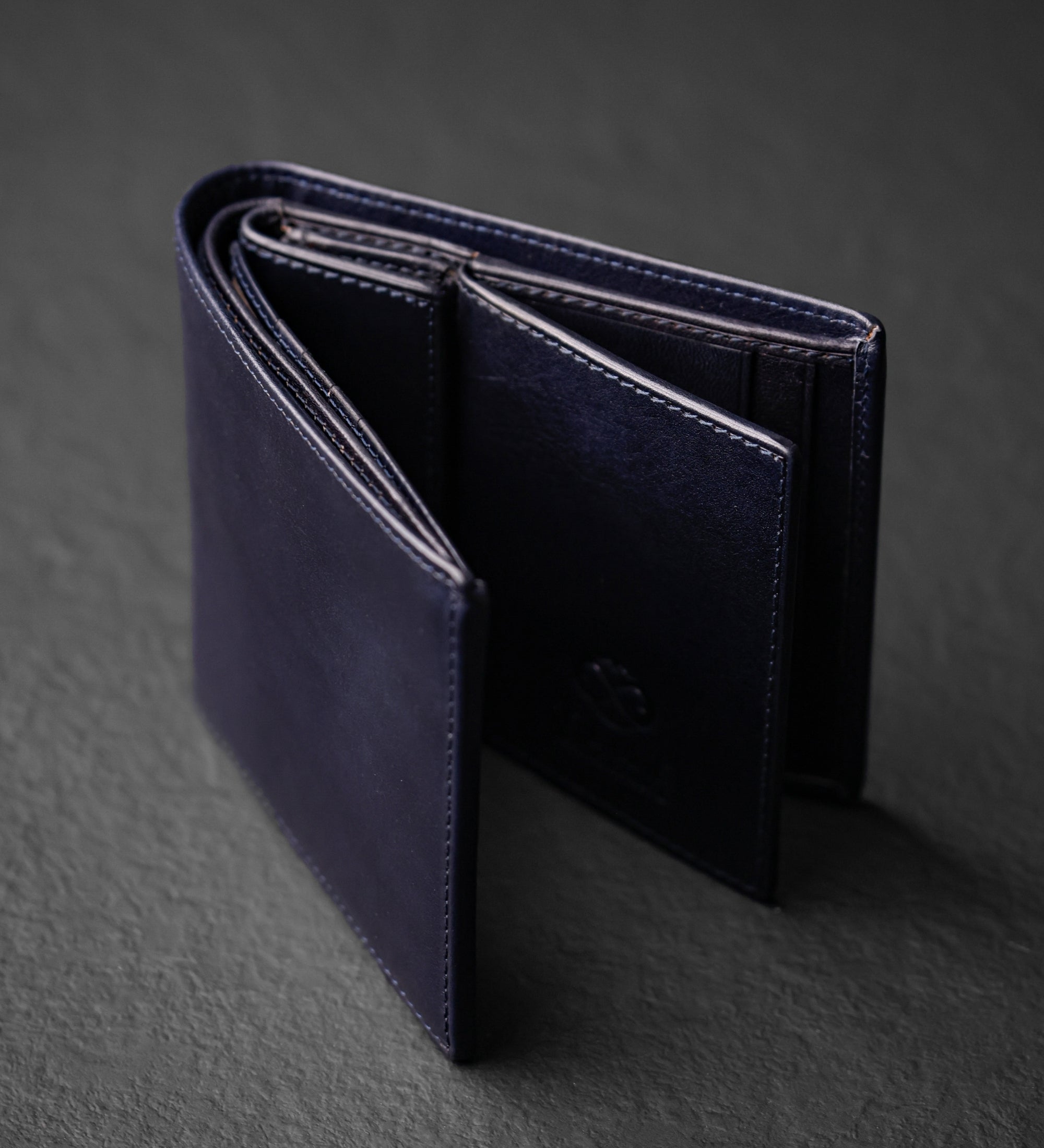 Leren bifold portemonnee - Daniel