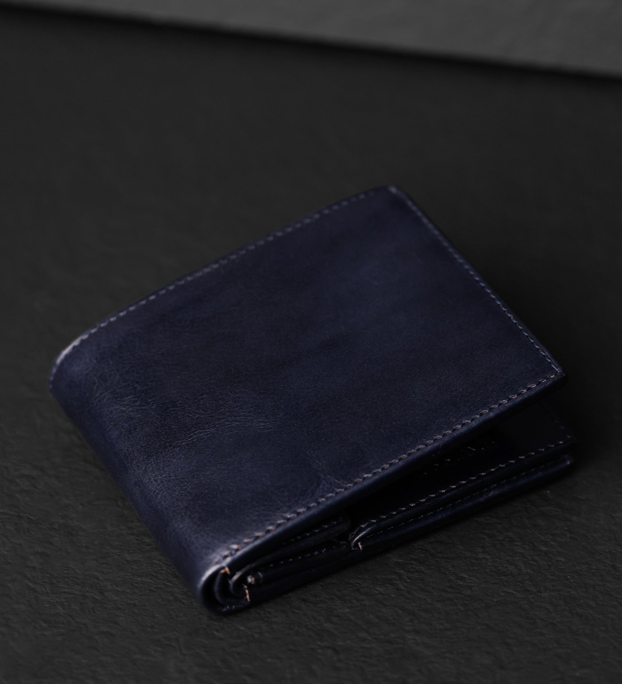 Leren bifold portemonnee - Daniel