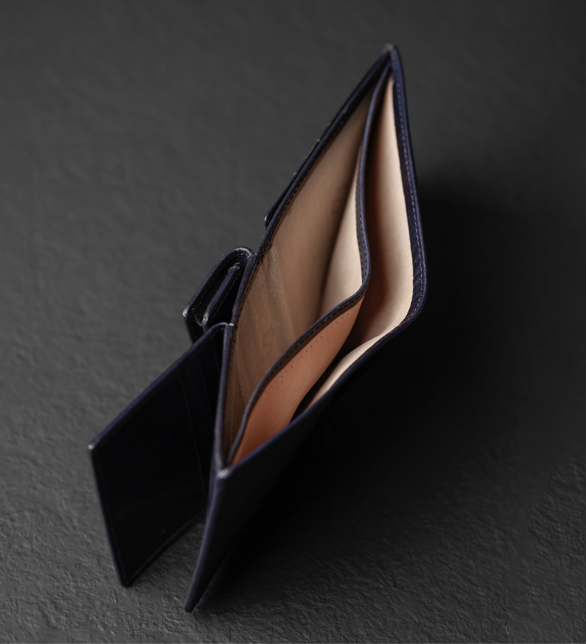 Leren bifold portemonnee - Daniel