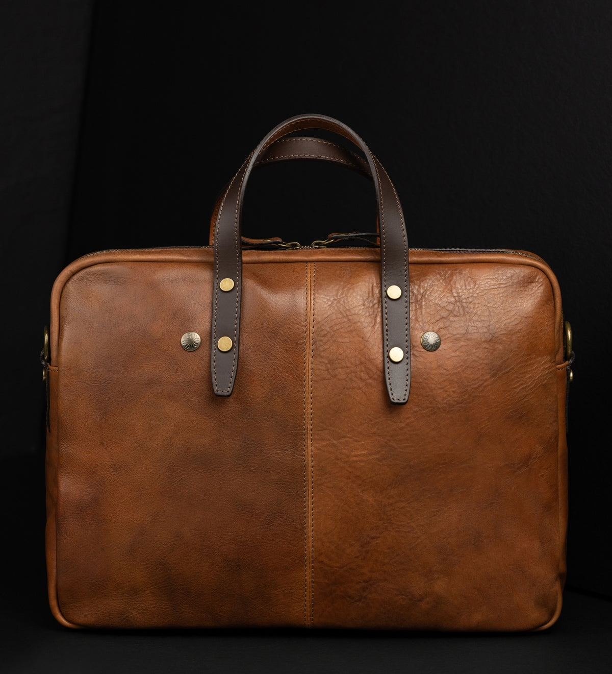 Leren aktetas laptoptas - Lanark