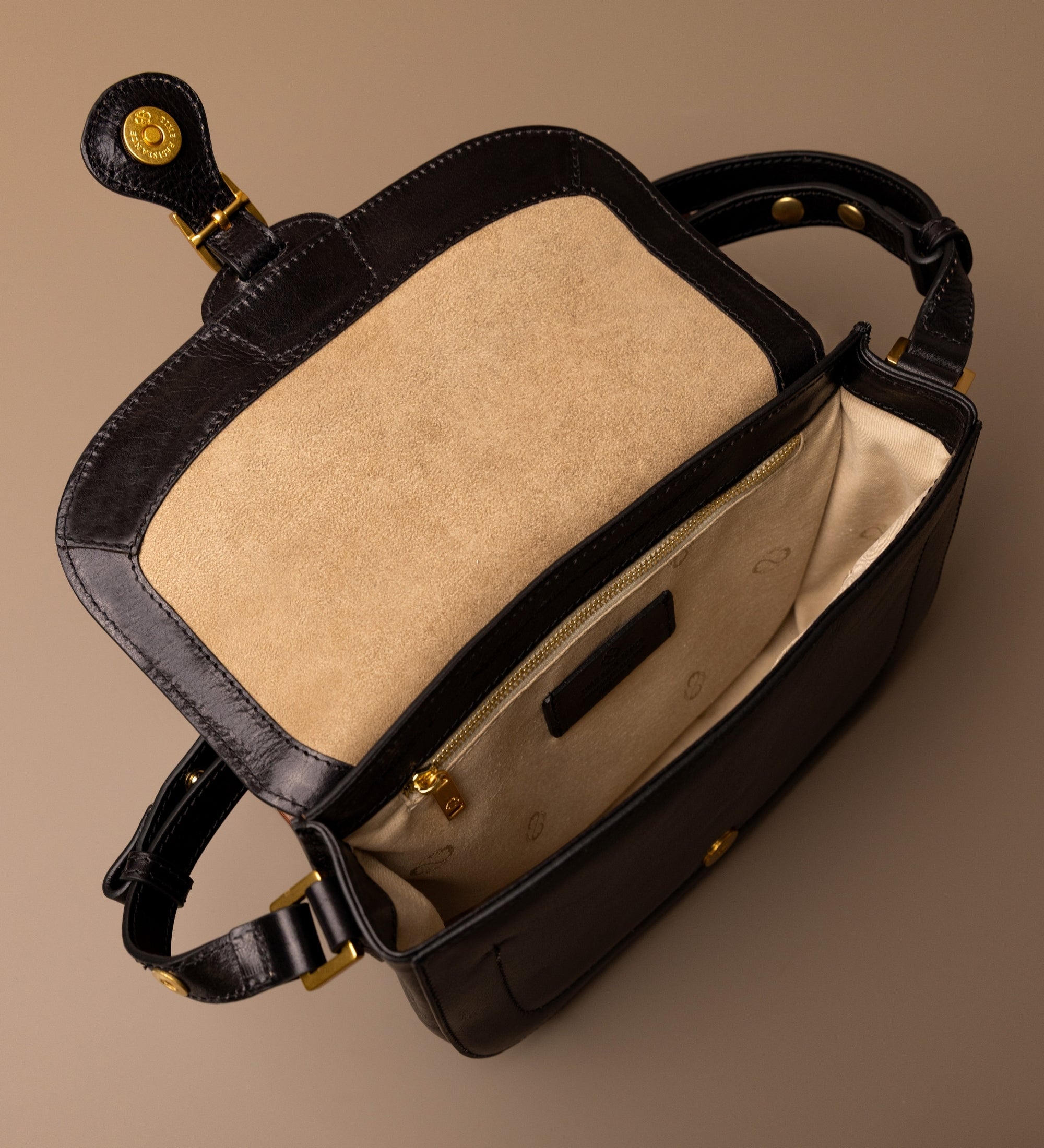 Leren zadeltas voor dames - Romola