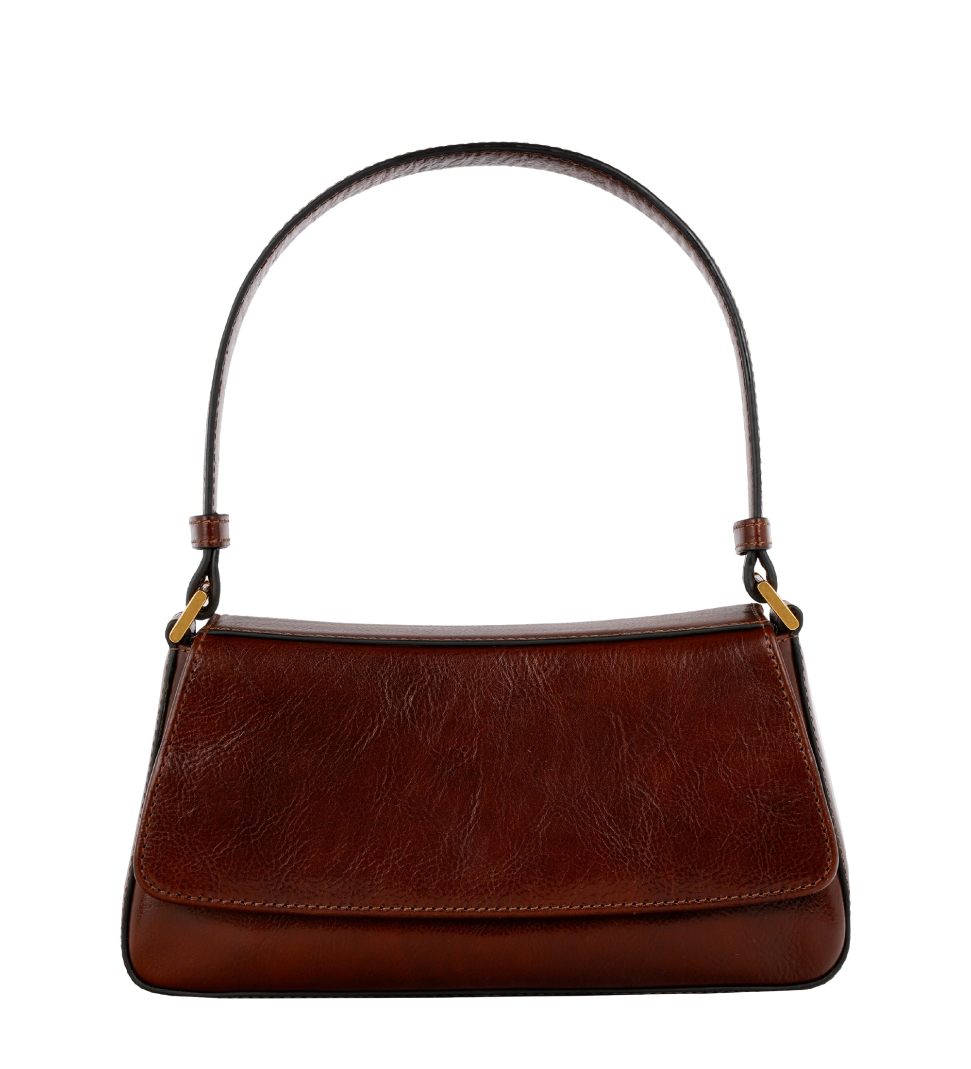 Leren baguette tas voor dames - Bright Lights, Big City