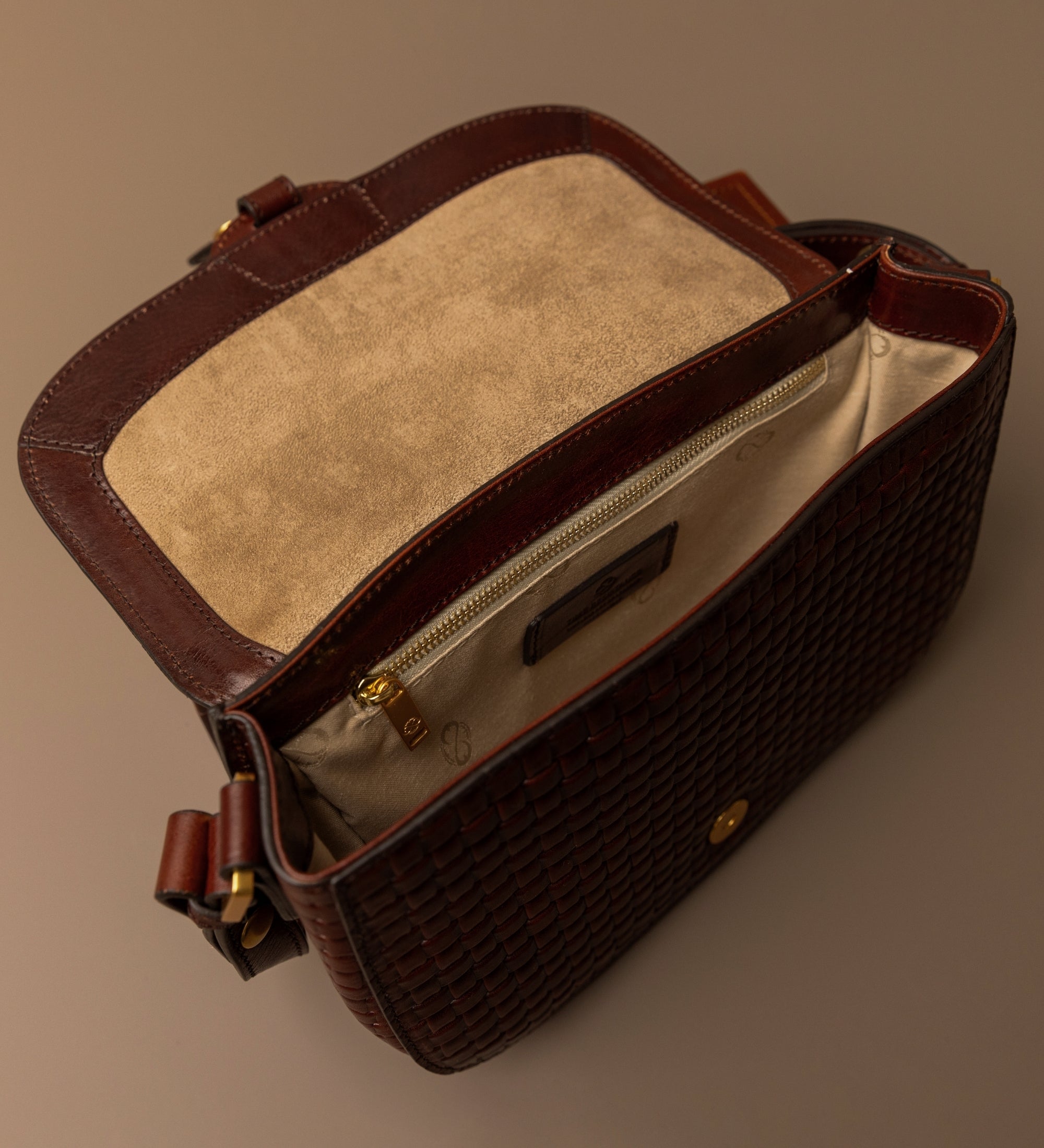 Leren zadeltas voor dames - Romola