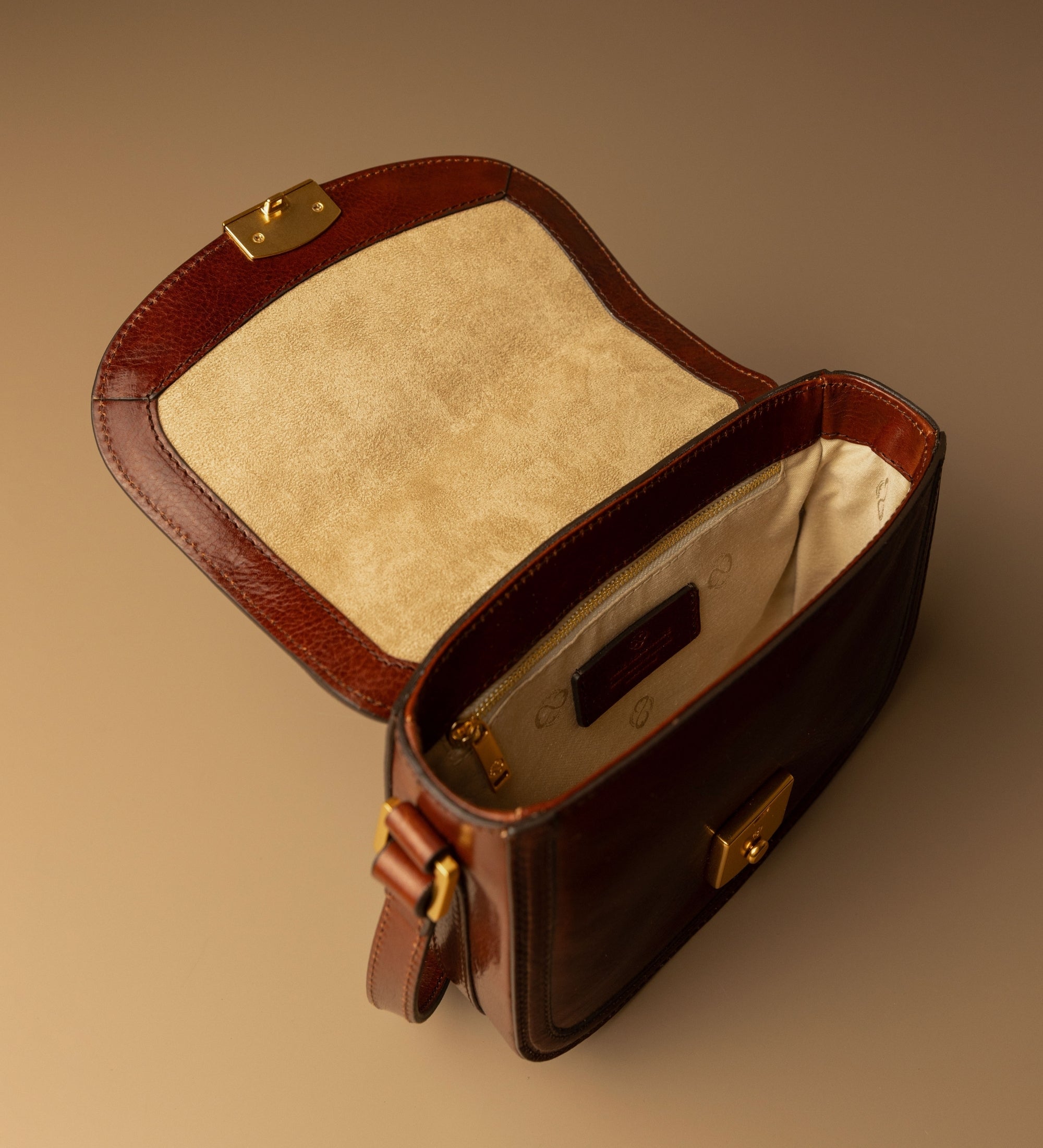 Leren zadeltas voor dames - Secrets