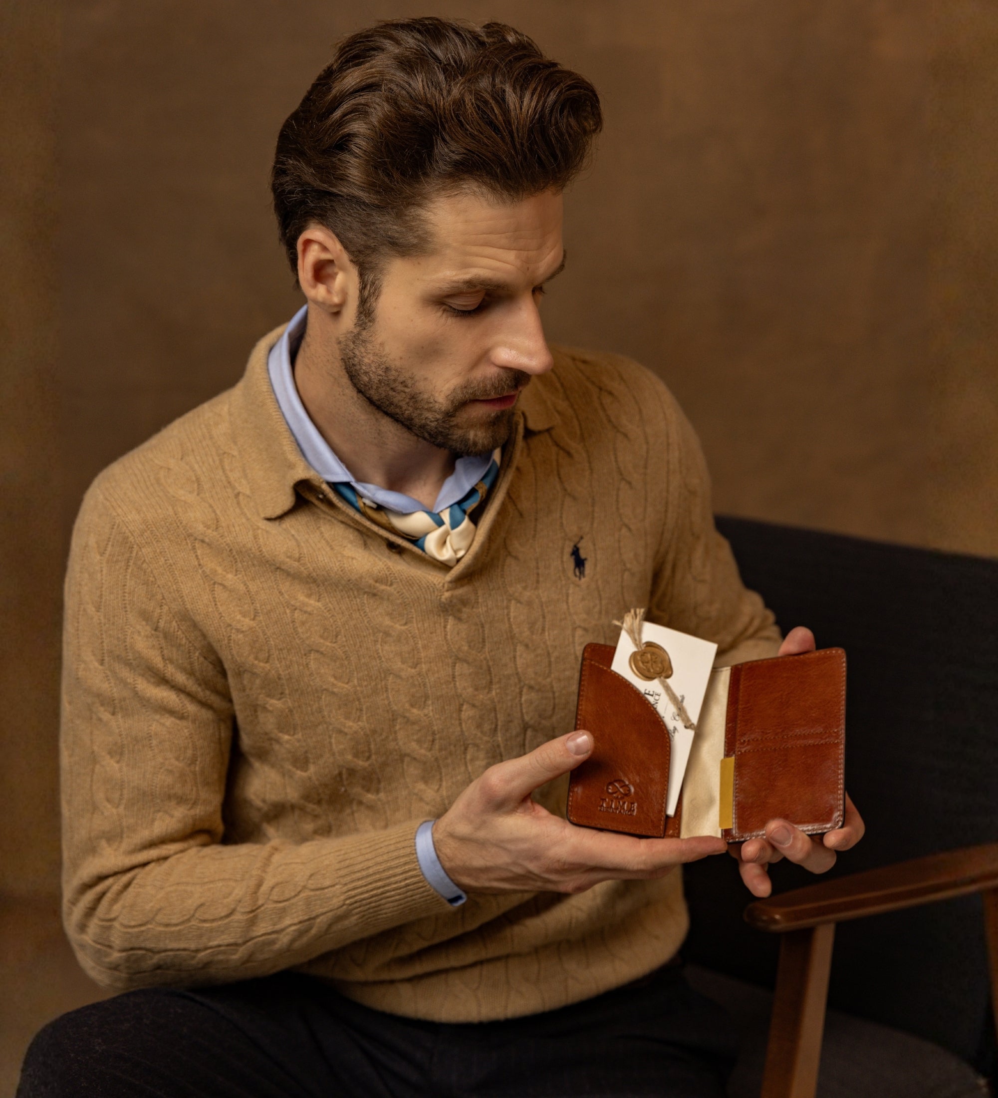 Kleine leren paspoorthoes - Gulliver's Travels