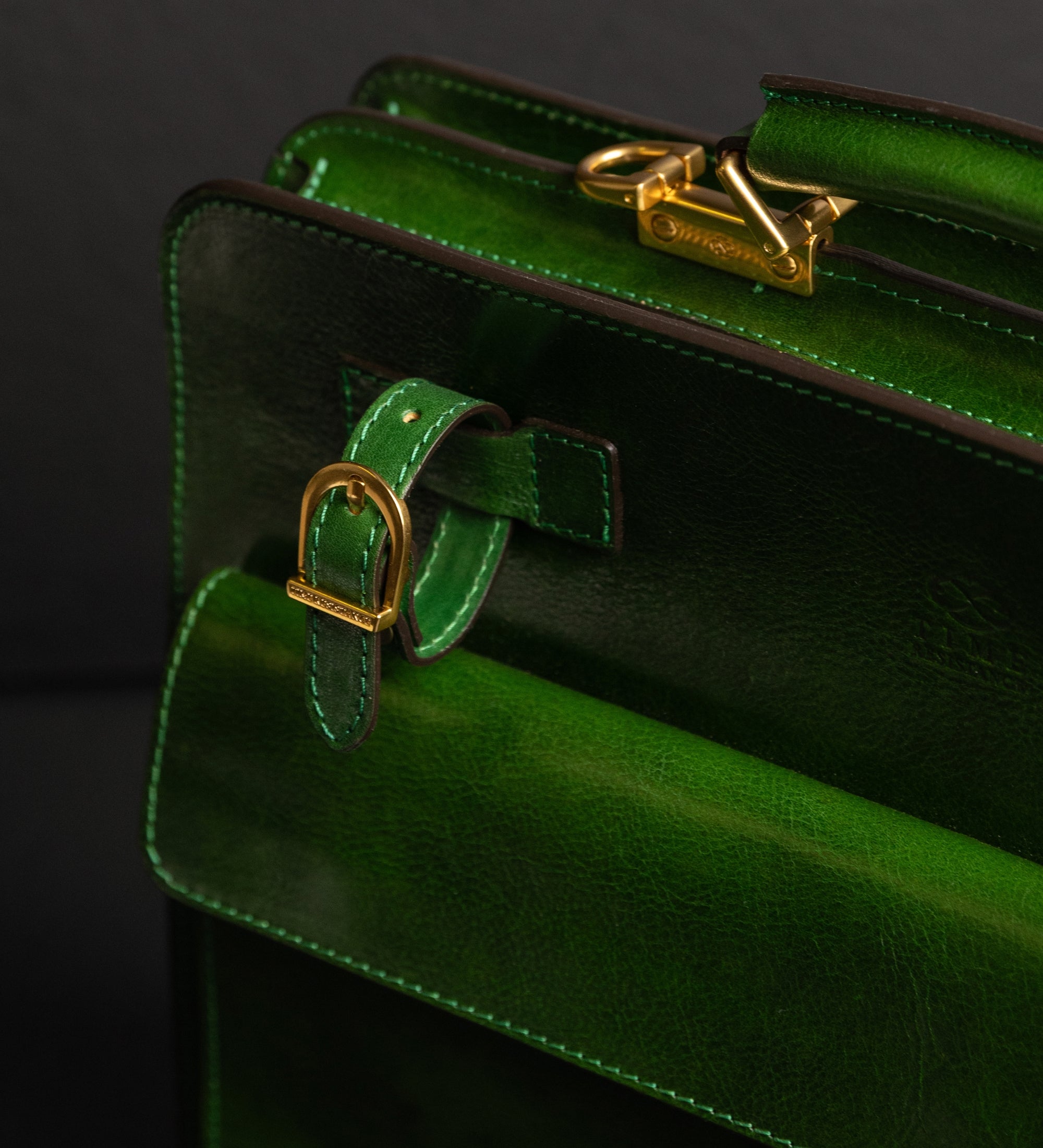 Leren satchel tas aktetas - The Prophet