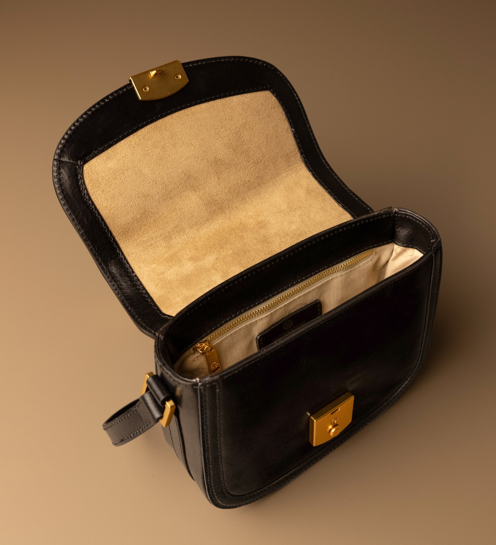 Leren zadeltas voor dames - Secrets