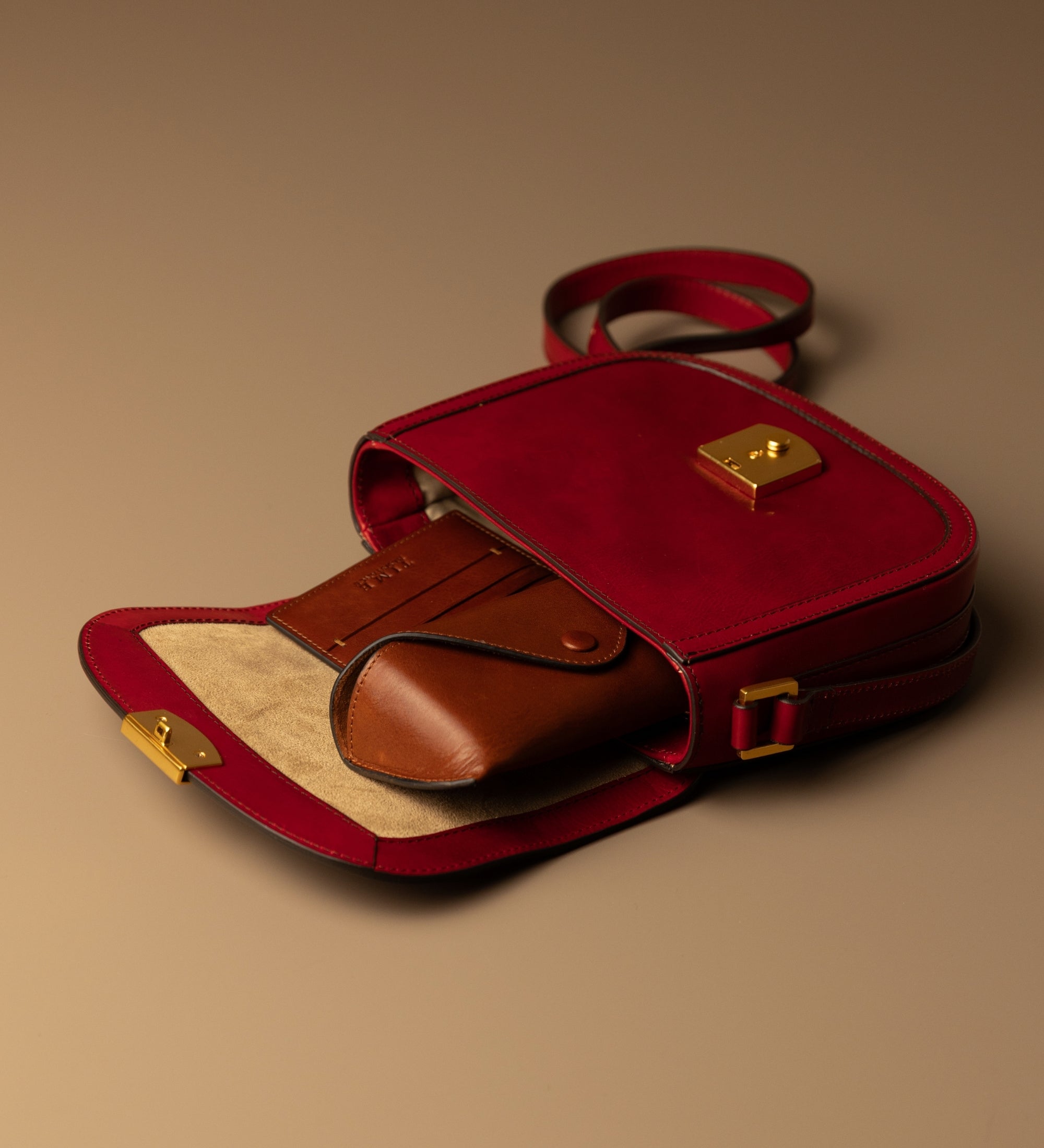 Leren zadeltas voor dames - Secrets