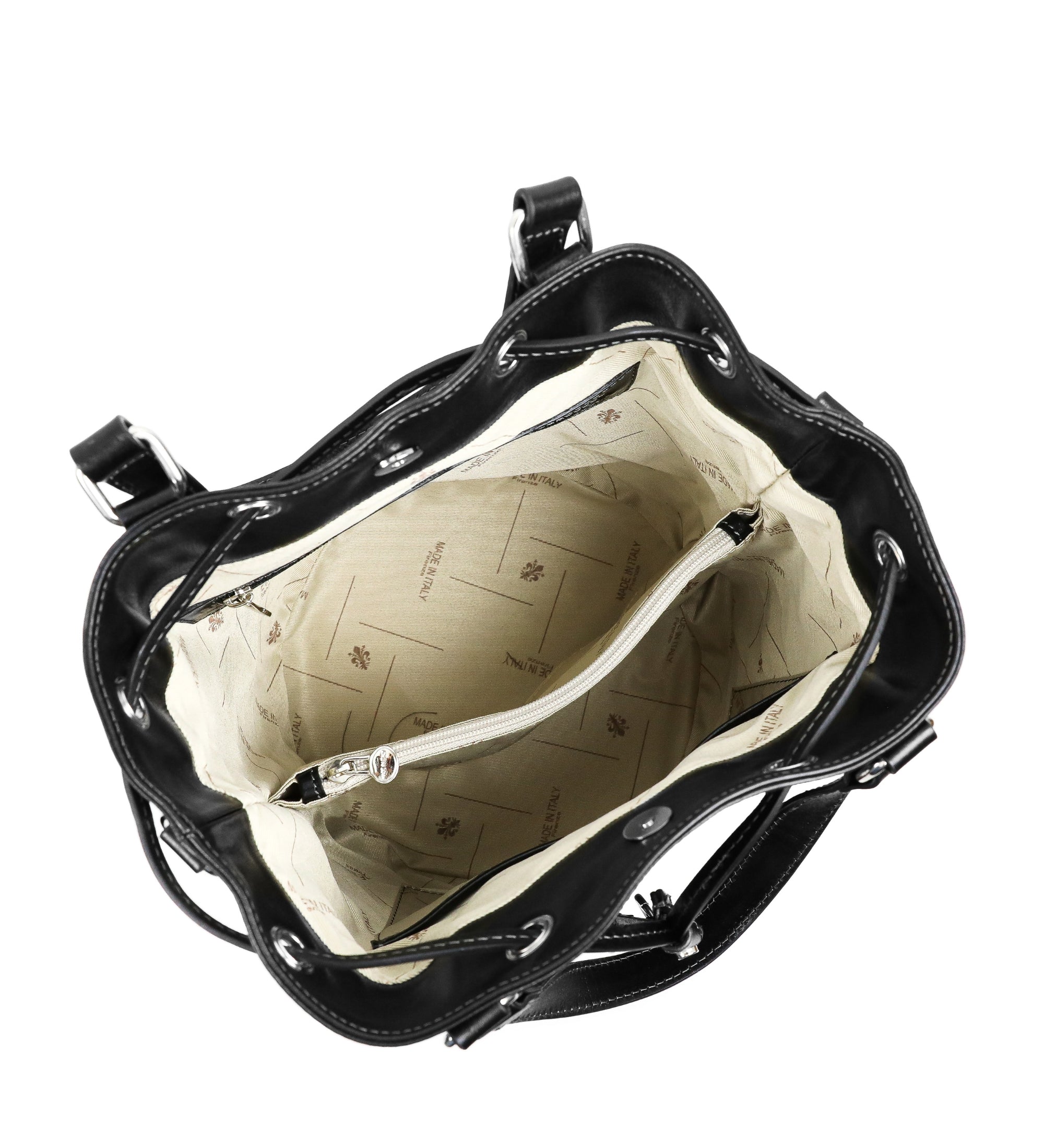 Leren buideltas voor dames - Light In August