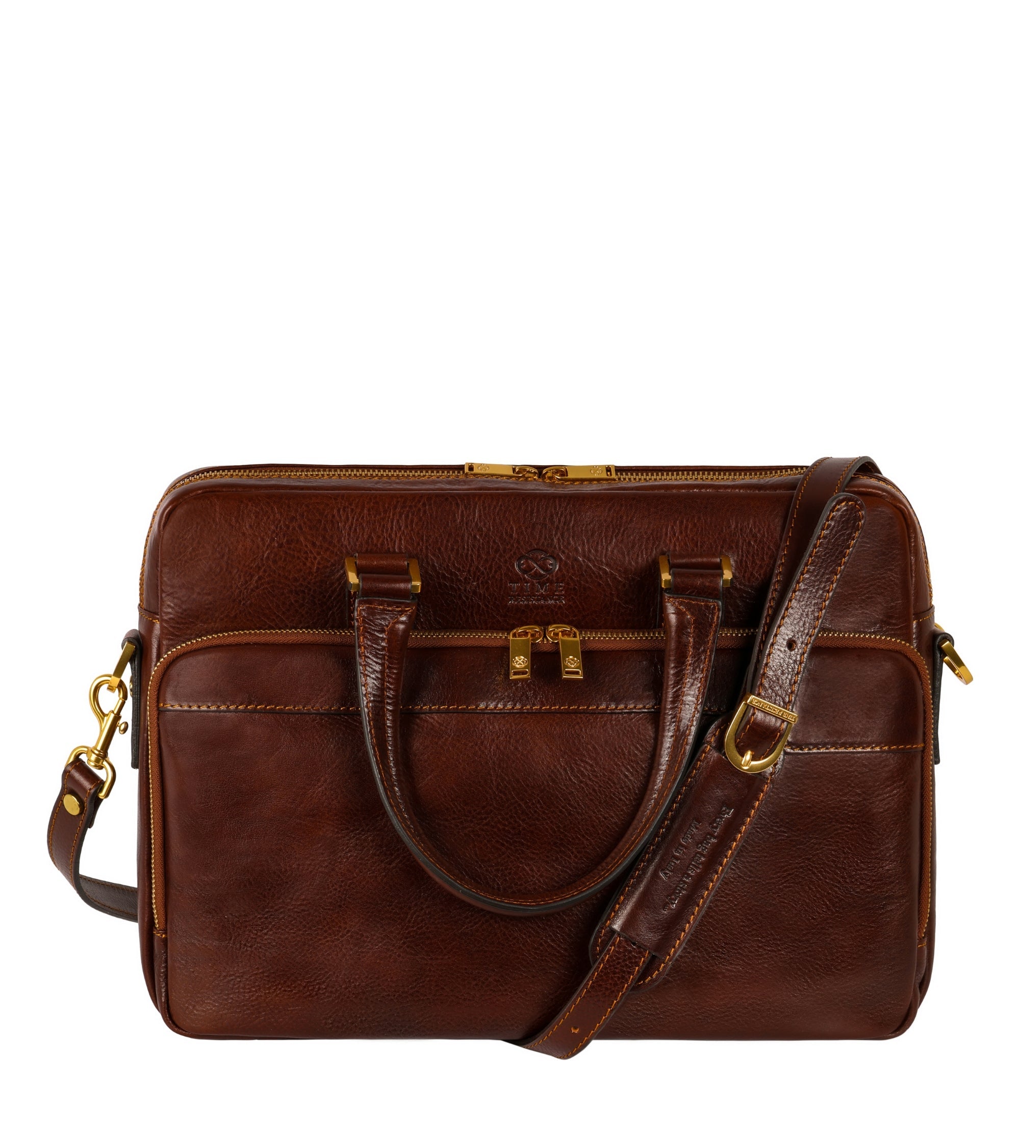 Leren aktetas laptoptas voor dames - Orlando