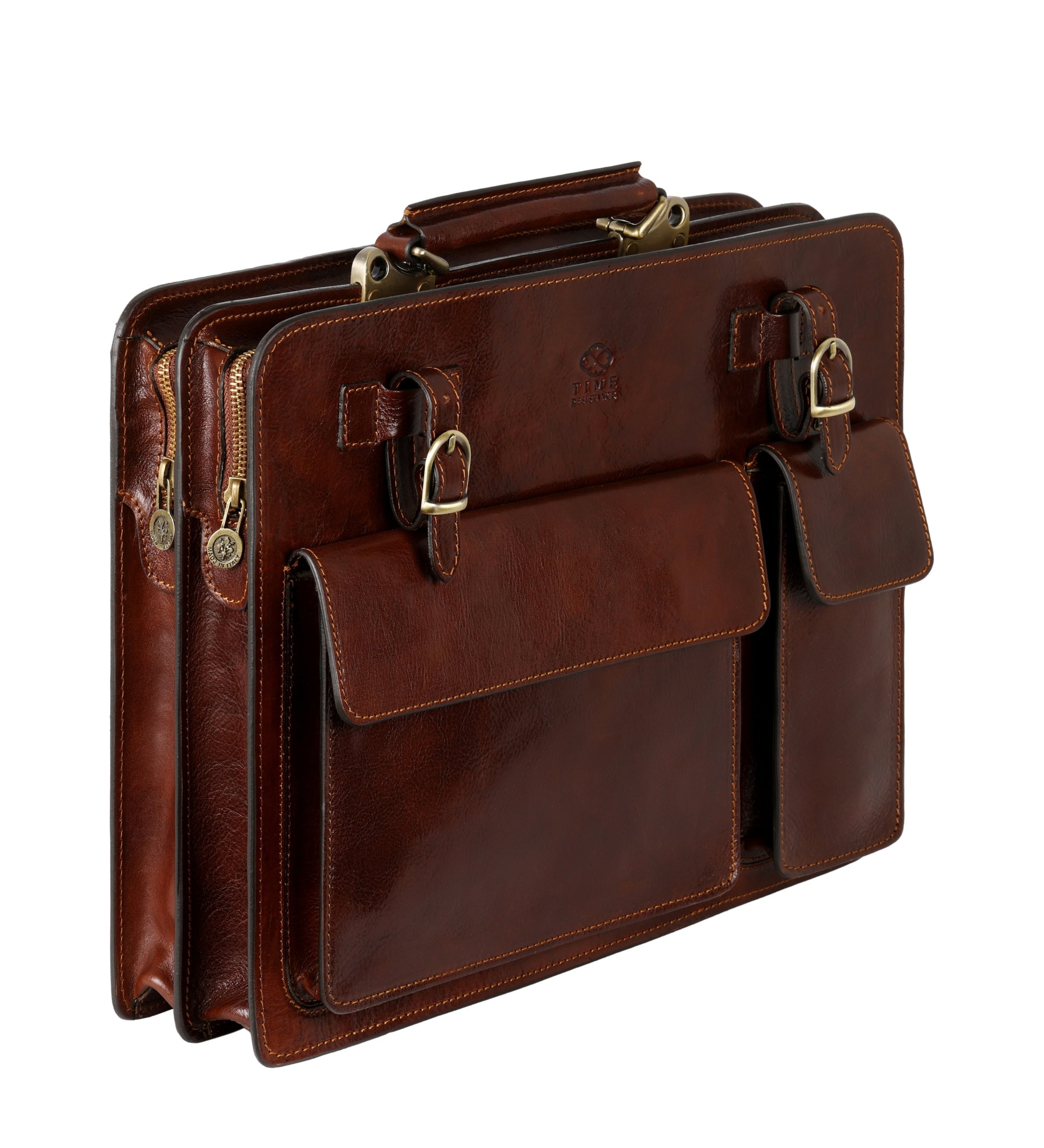 Leren satchel tas aktetas - The Prophet