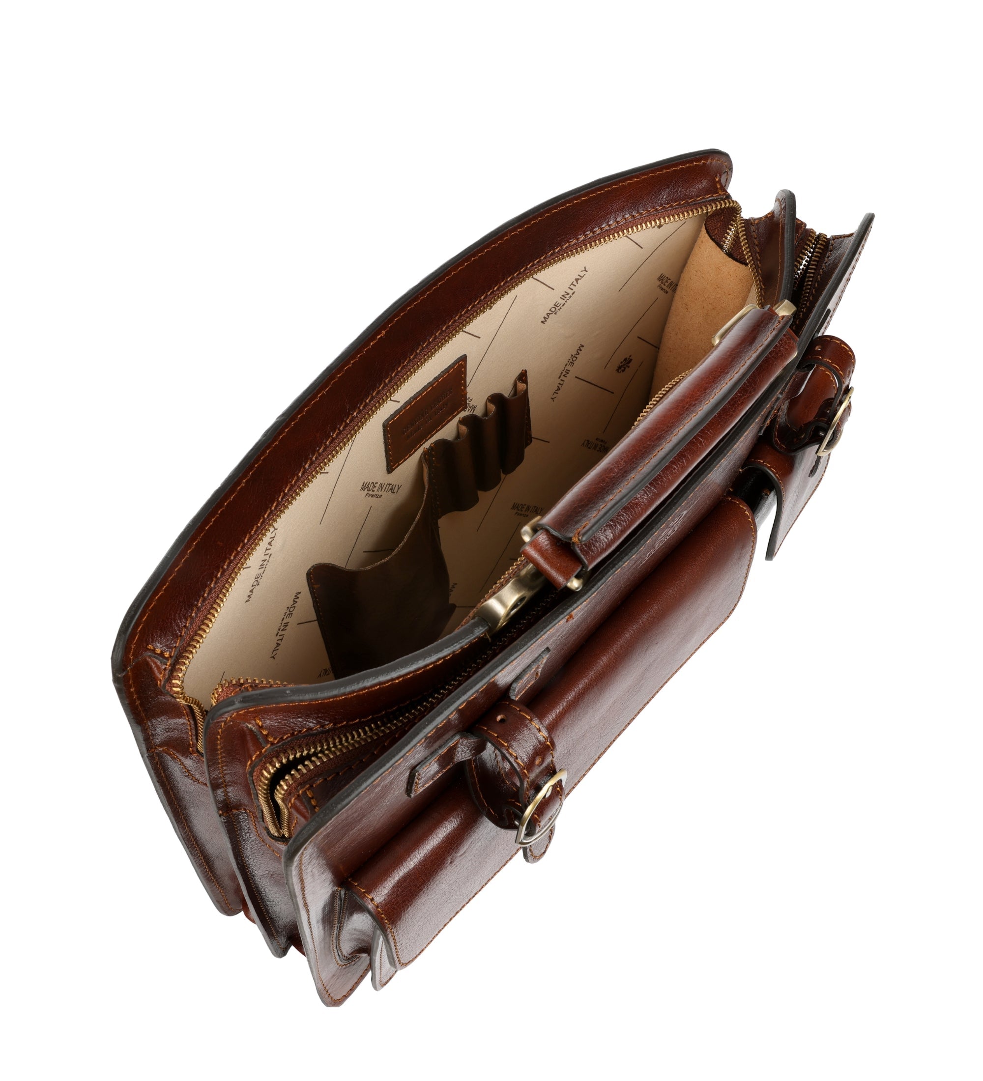 Leren satchel tas aktetas - The Prophet