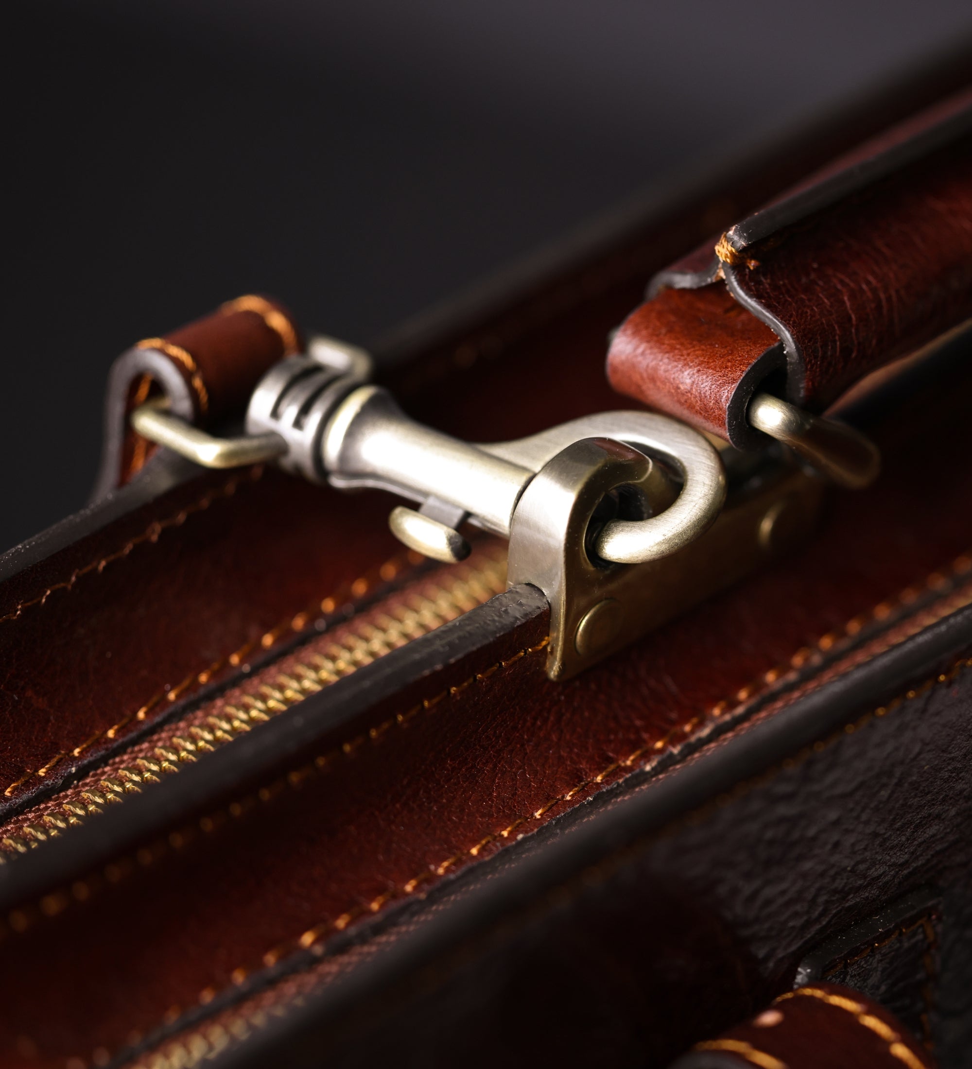 Leren satchel tas aktetas - The Prophet