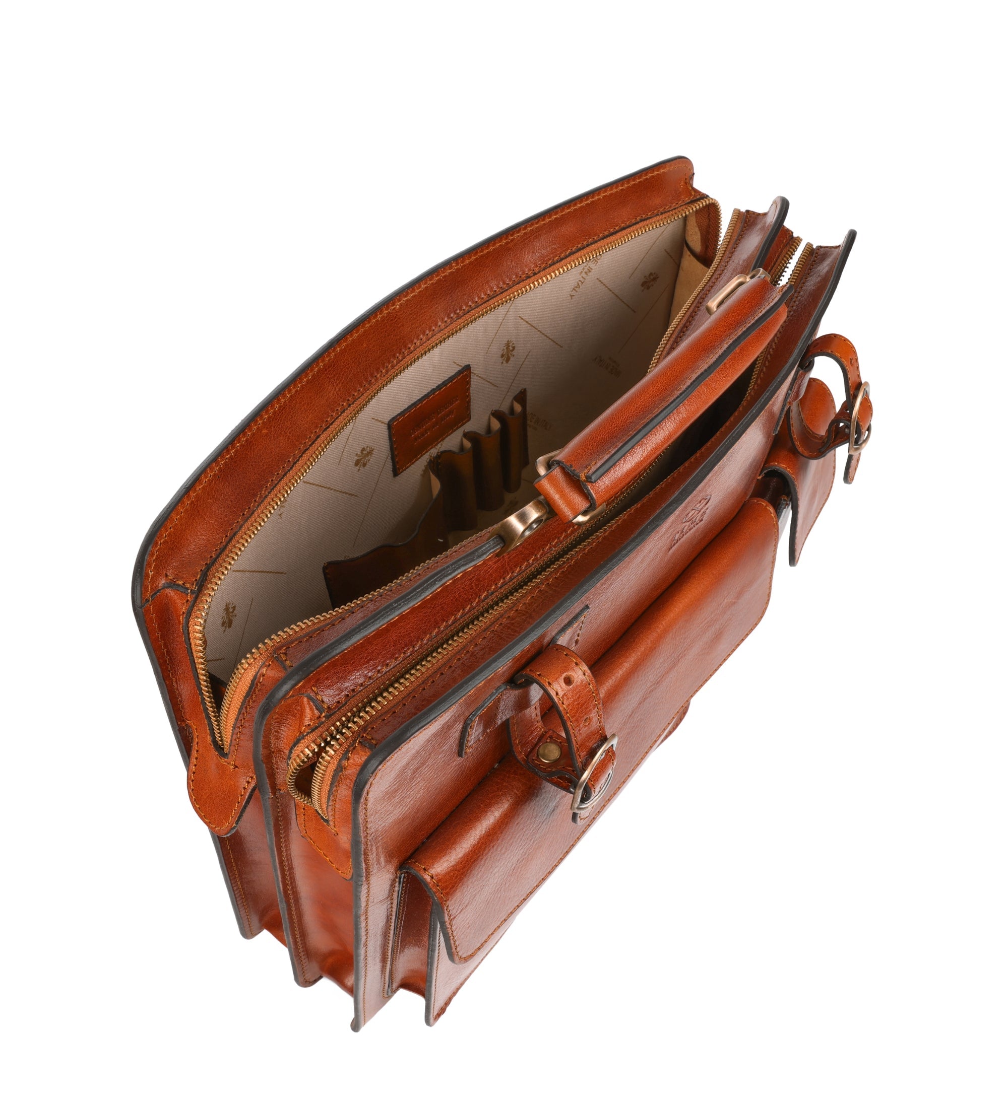 Leren satchel tas aktetas - The Prophet