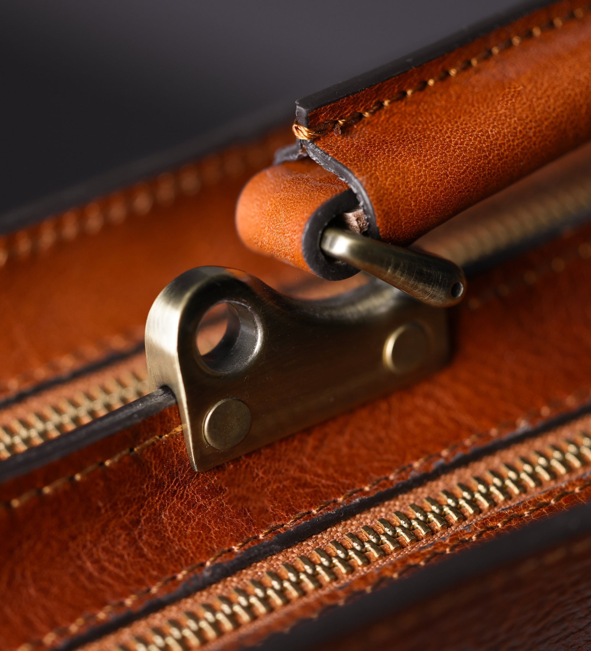 Leren satchel tas aktetas - The Prophet