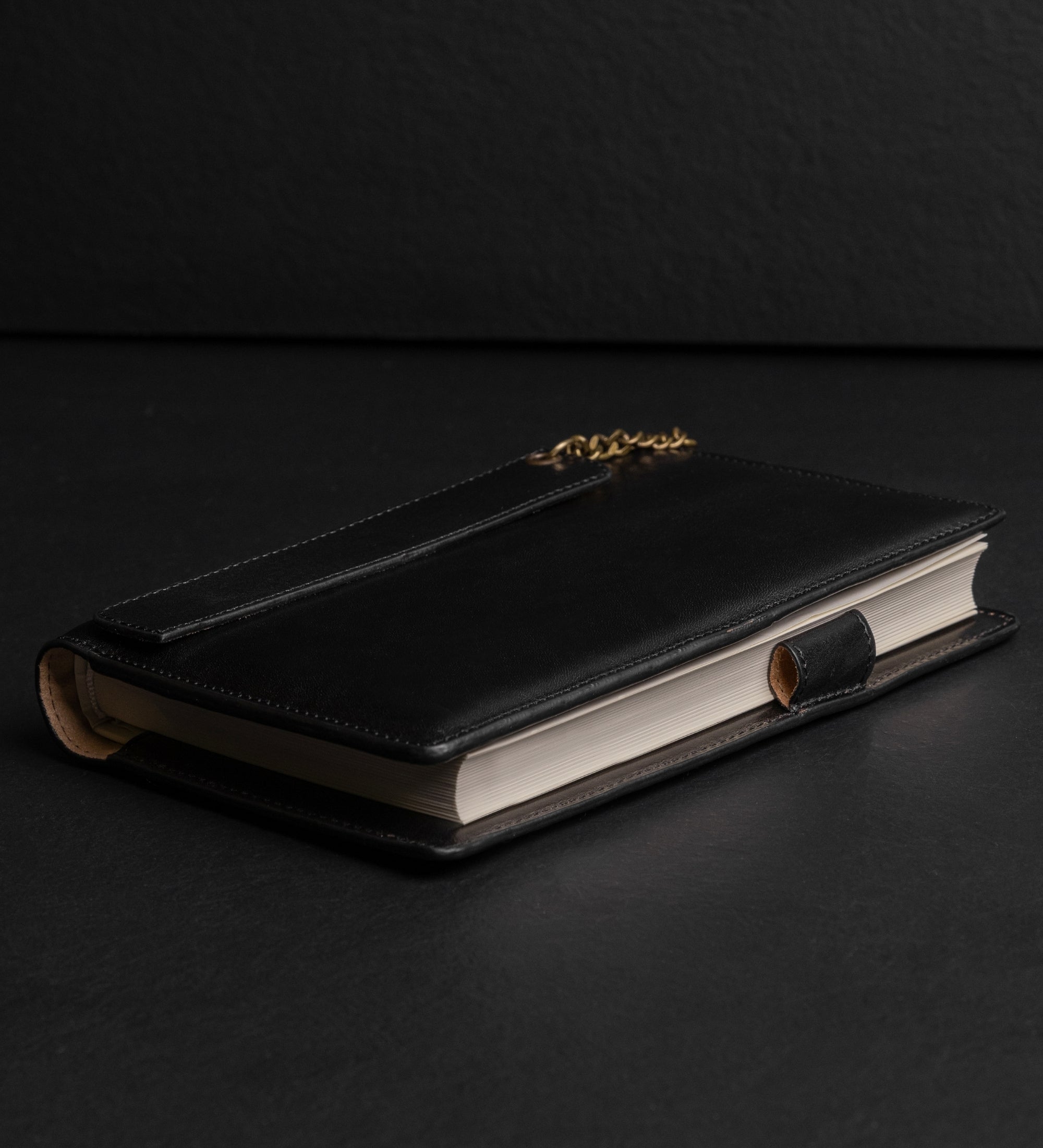 Leren notitieboek met navulbaar A5 notitieblok voor dames - The Diary of a Nobody